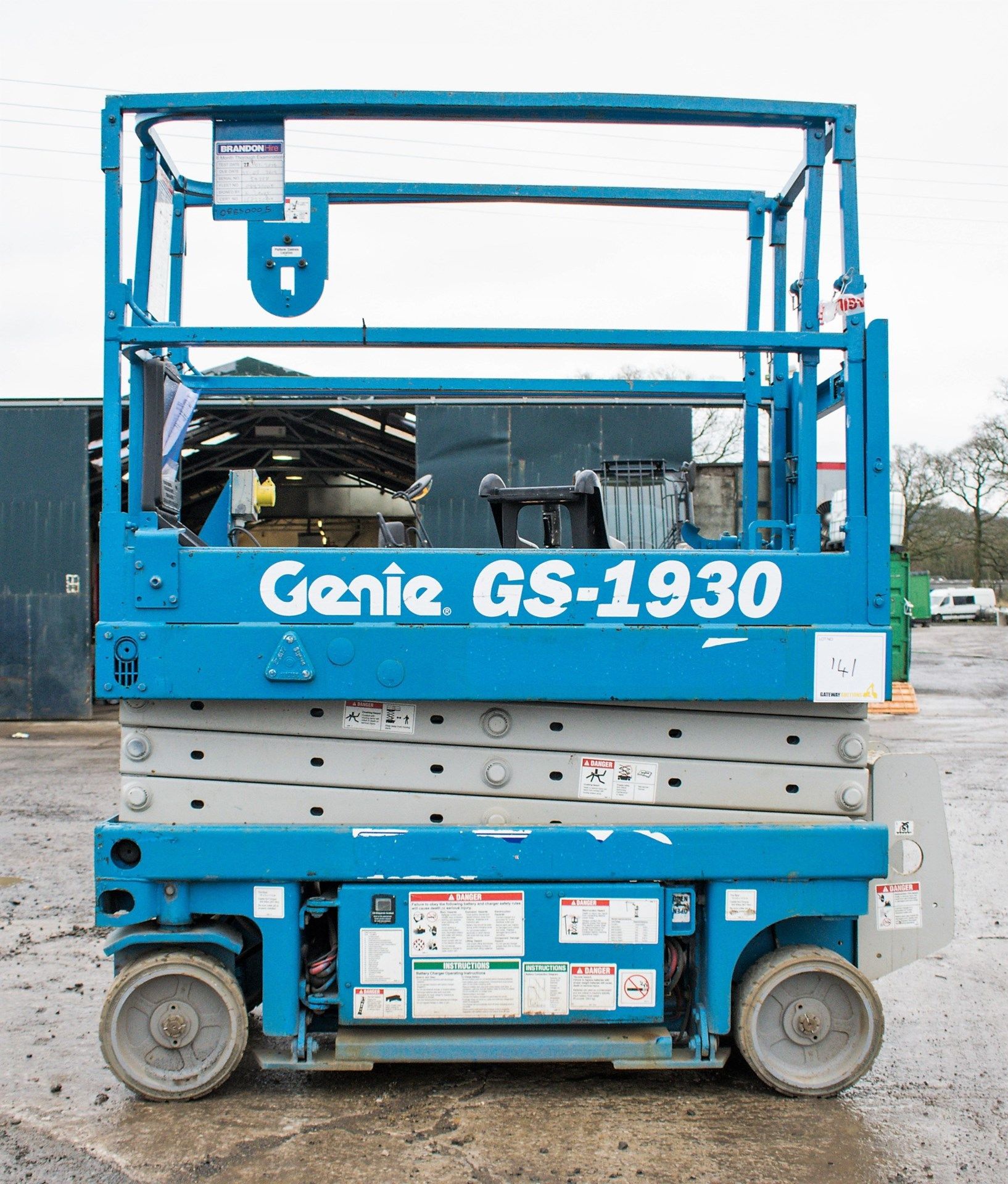 1 x Genie GS-1930 Scissorlift - ***READ DESCRIPTION*** - Max Working Height 7.79m - CL011 - - Image 4 of 8