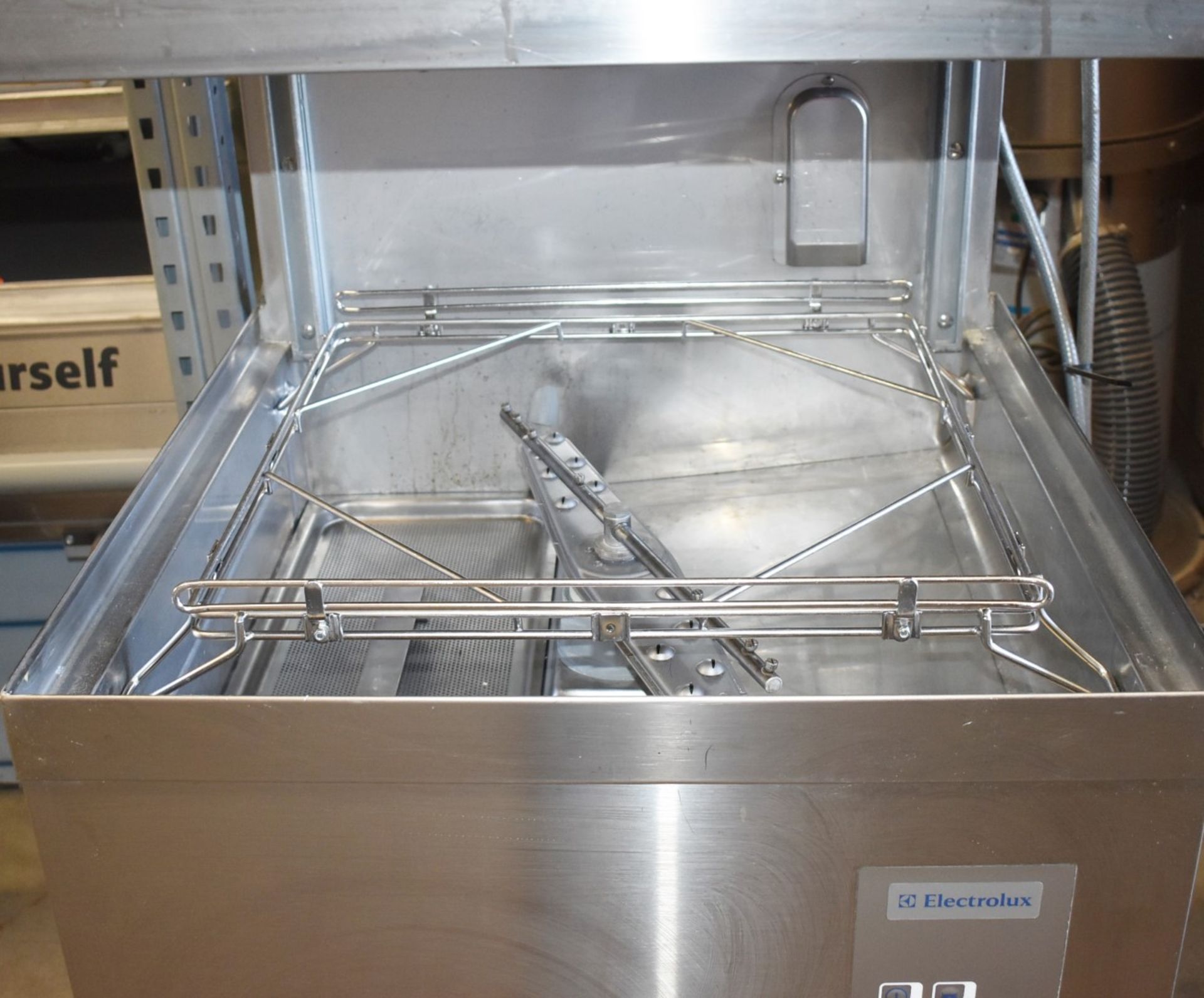 1 x Electrolux Commercial Passthrough Dishwasher With Stainless Steel Finish - Model NHTG - 3 - Image 6 of 10