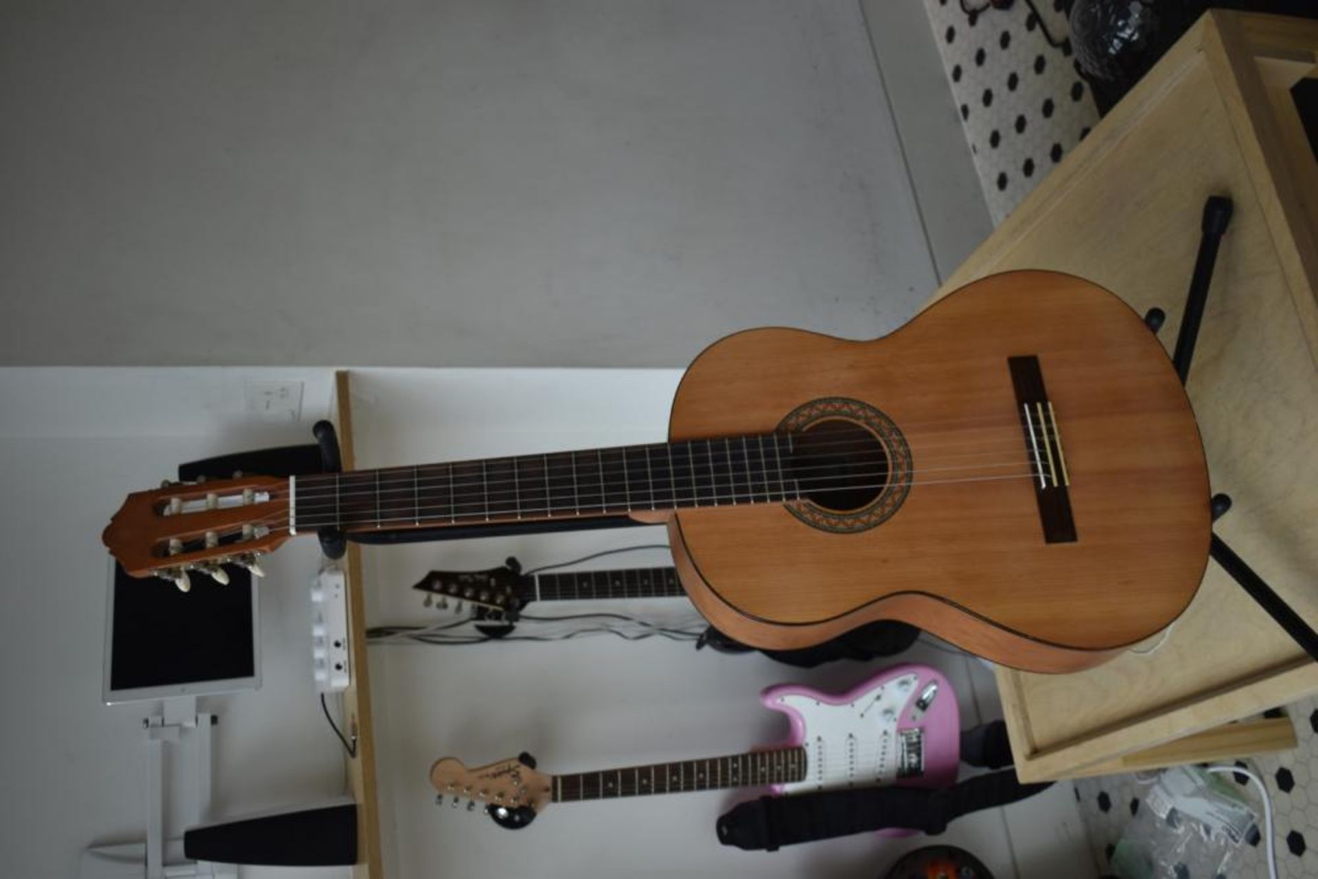 3 x Childrens Guitars to Include 2 x Electric Guitars and 1 x Classical Guitar - Ref KP101 - CL489 - - Image 2 of 6