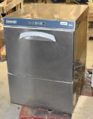 1 x Maidaid C515 Commerical Undercounter Glass Washer - Manurfacture Year 2017 - 230v - Stainless