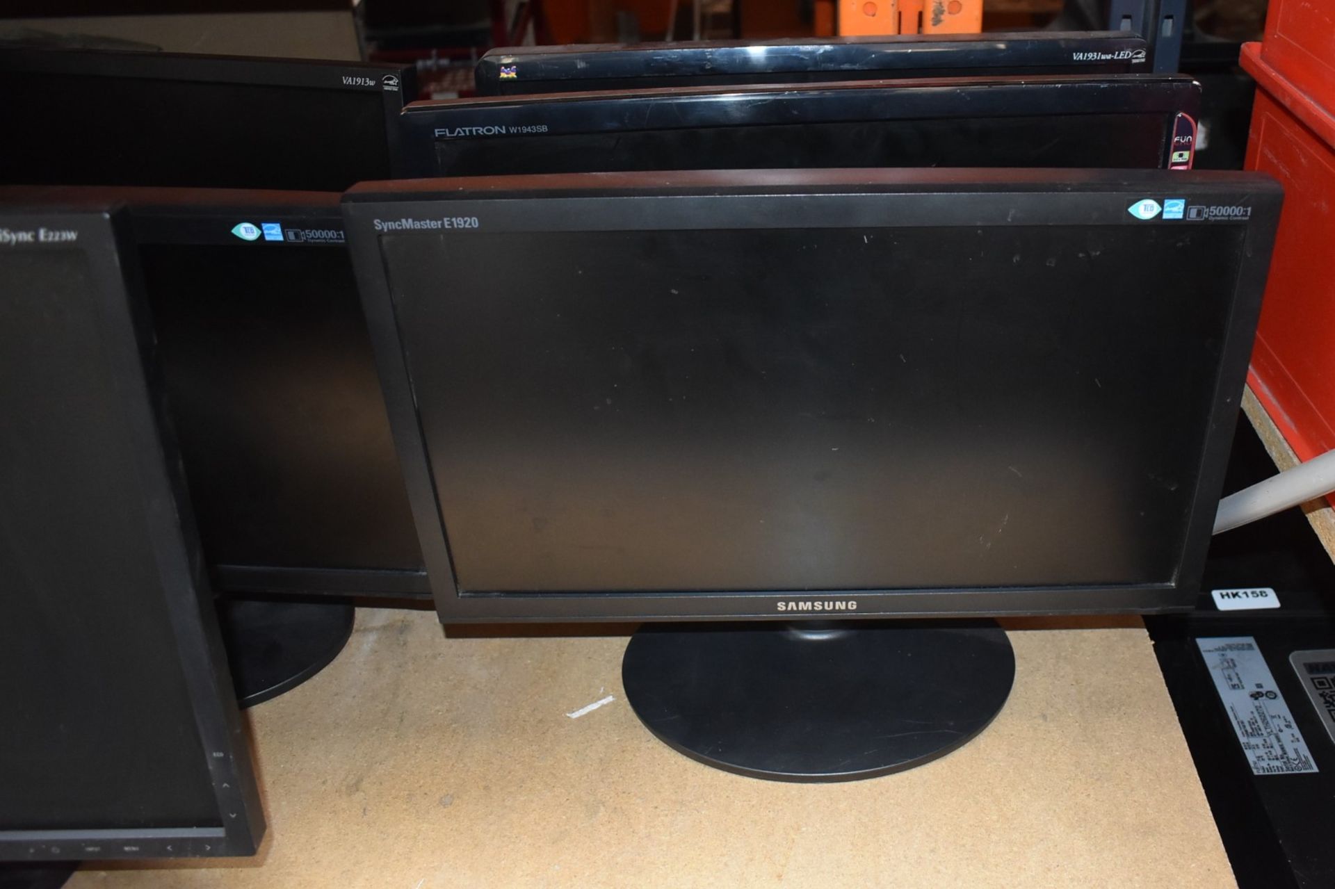 14 x Various Flat Screen Computer Monitors - Various Sizes Included - Removed From Various Office - Image 4 of 19