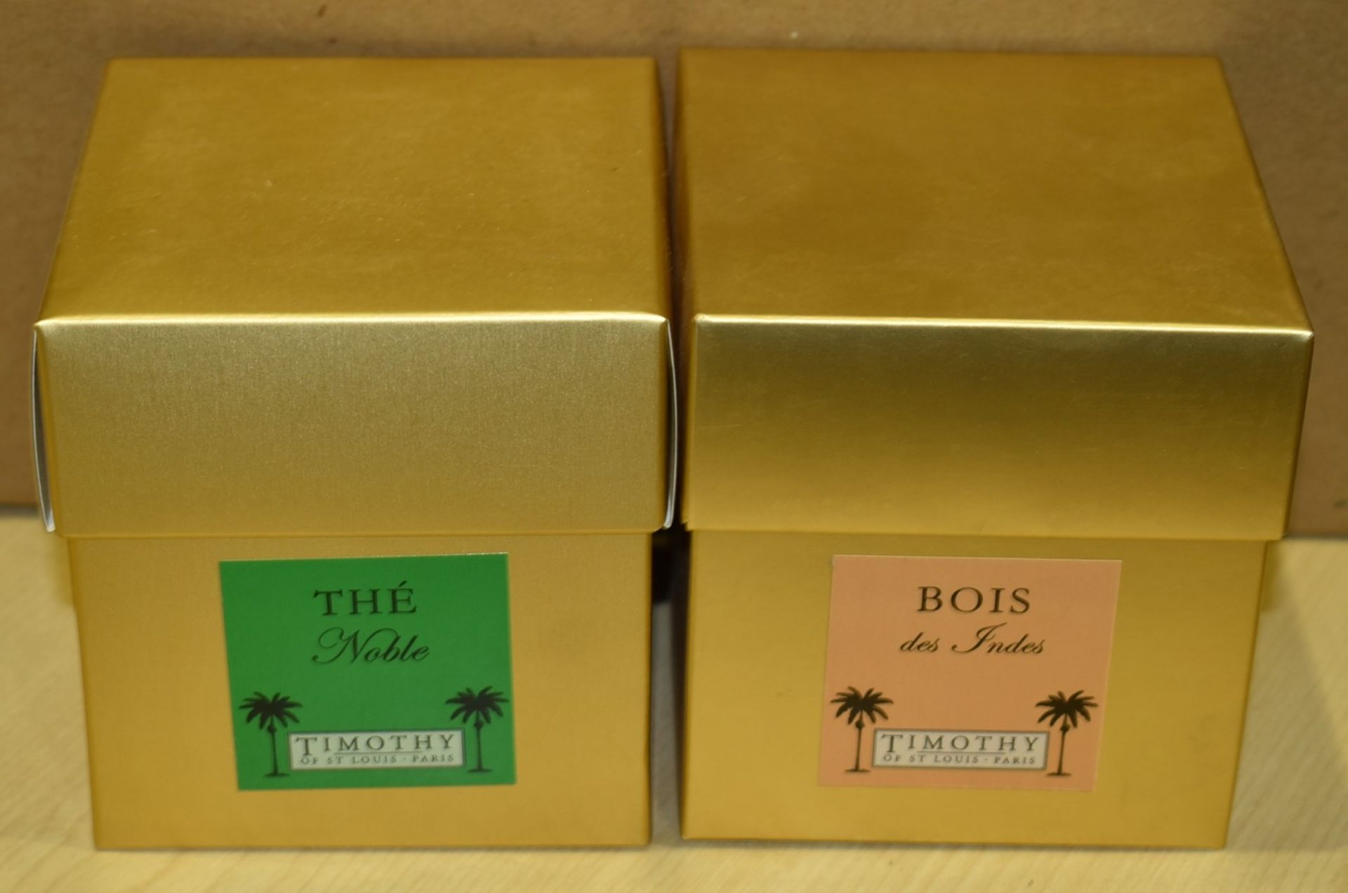 2 x Timothy of St Louis Perfumed Candle - The & Bois - Brand New and Boxed - 150g Scented Candles