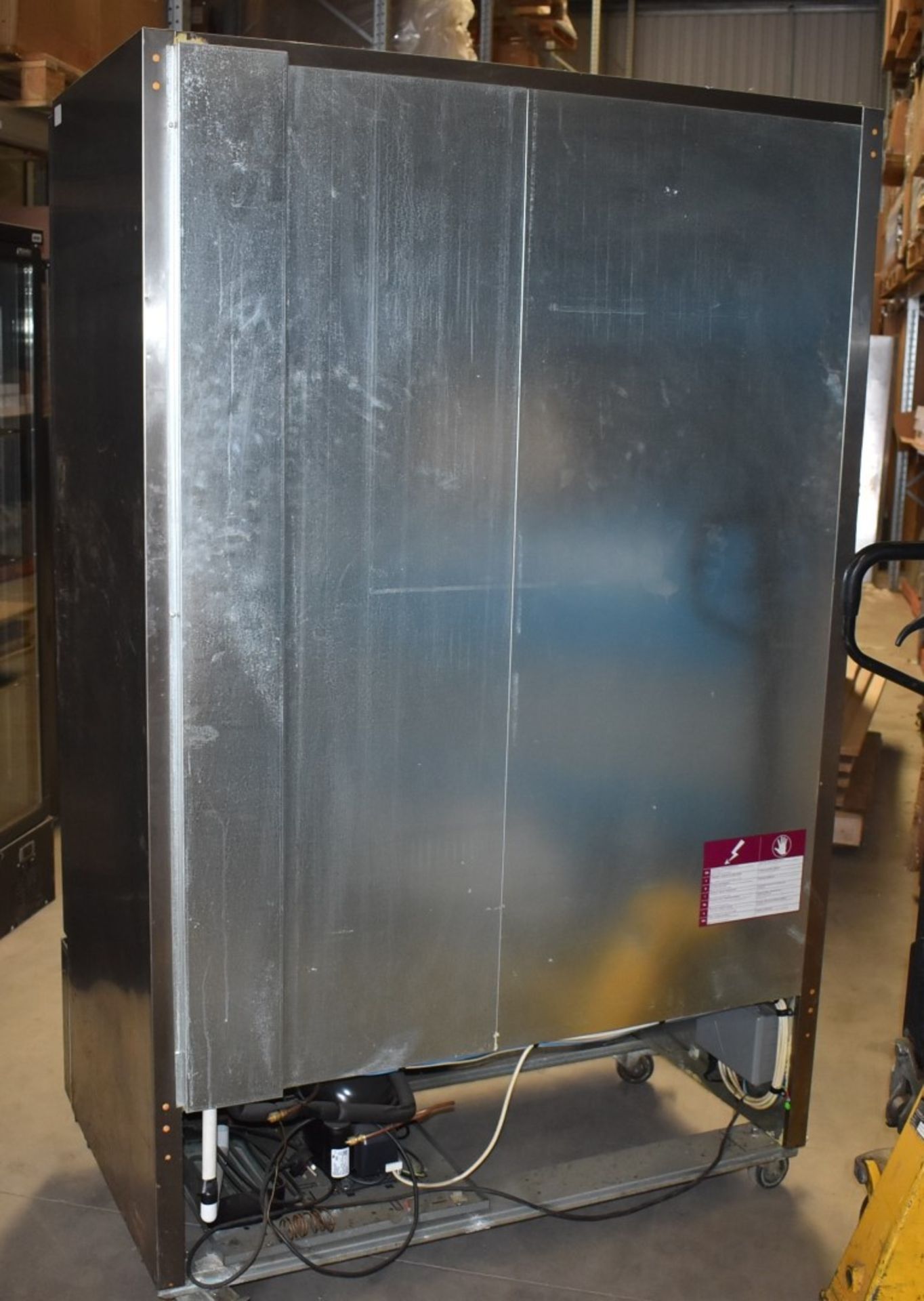 1 x Foster 800 Litre Double Door Meat Fridge With Stainless Steel Finish - Model FSL800M - H188 x - Image 7 of 8