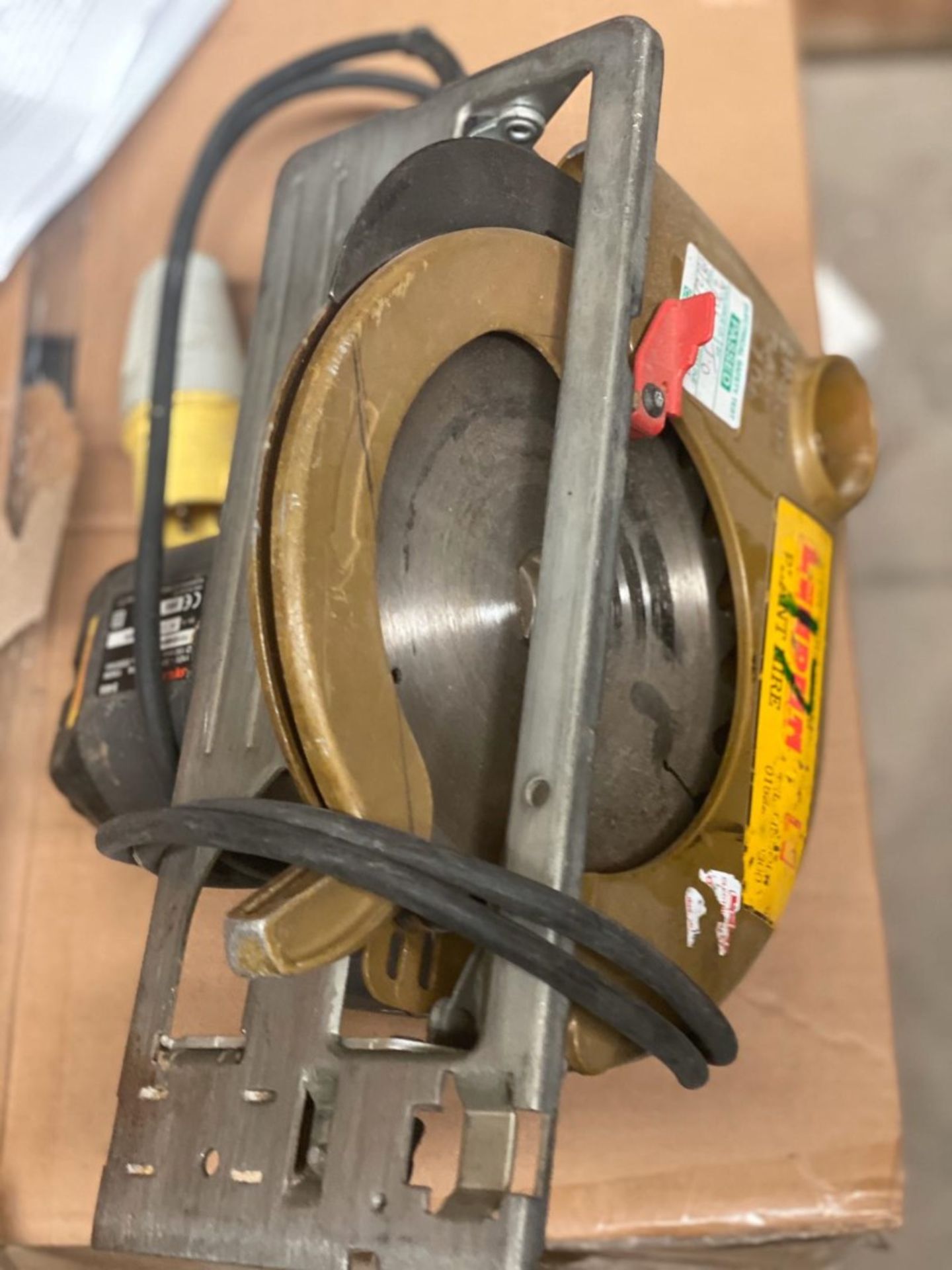 1 x Skill 110v Saw - Used, Recently Removed From A Working Site - CL505 - Ref: TL017 - Location: - Image 2 of 3