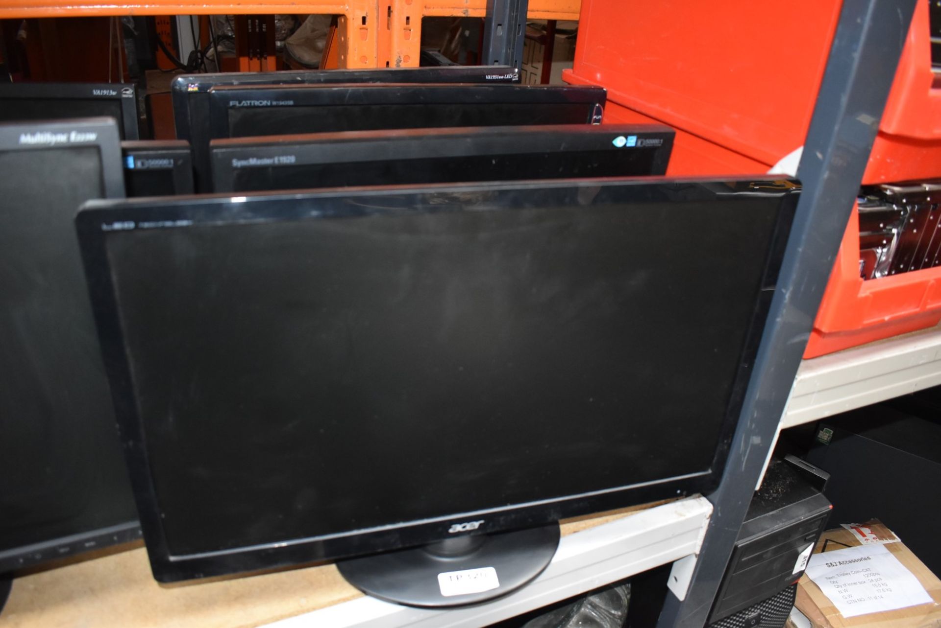 14 x Various Flat Screen Computer Monitors - Various Sizes Included - Removed From Various Office - Image 7 of 19