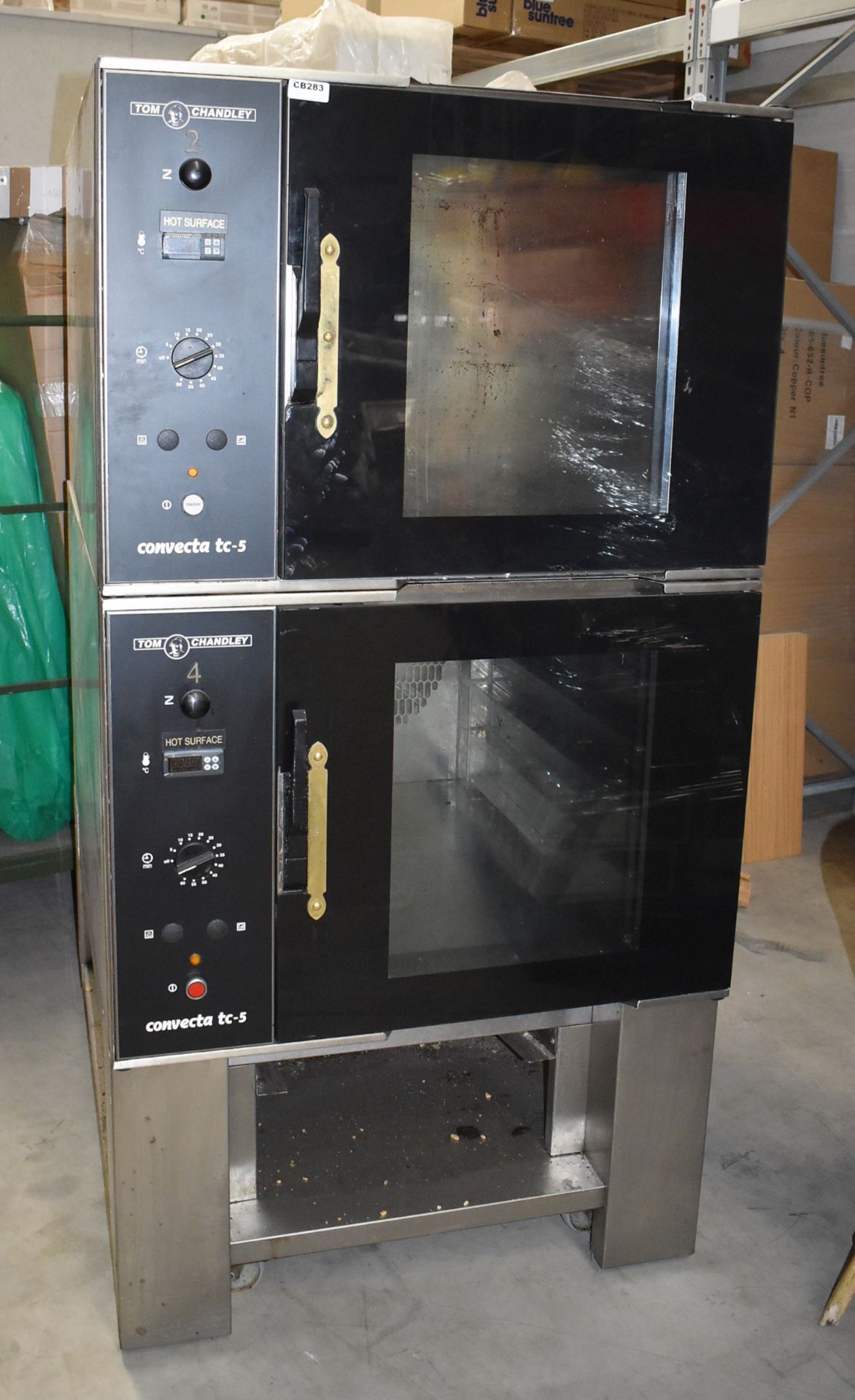 1 x Tom Chandley Double Door Bakery Oven - 3 Phase - Model TC53018 - Removed From Well Known