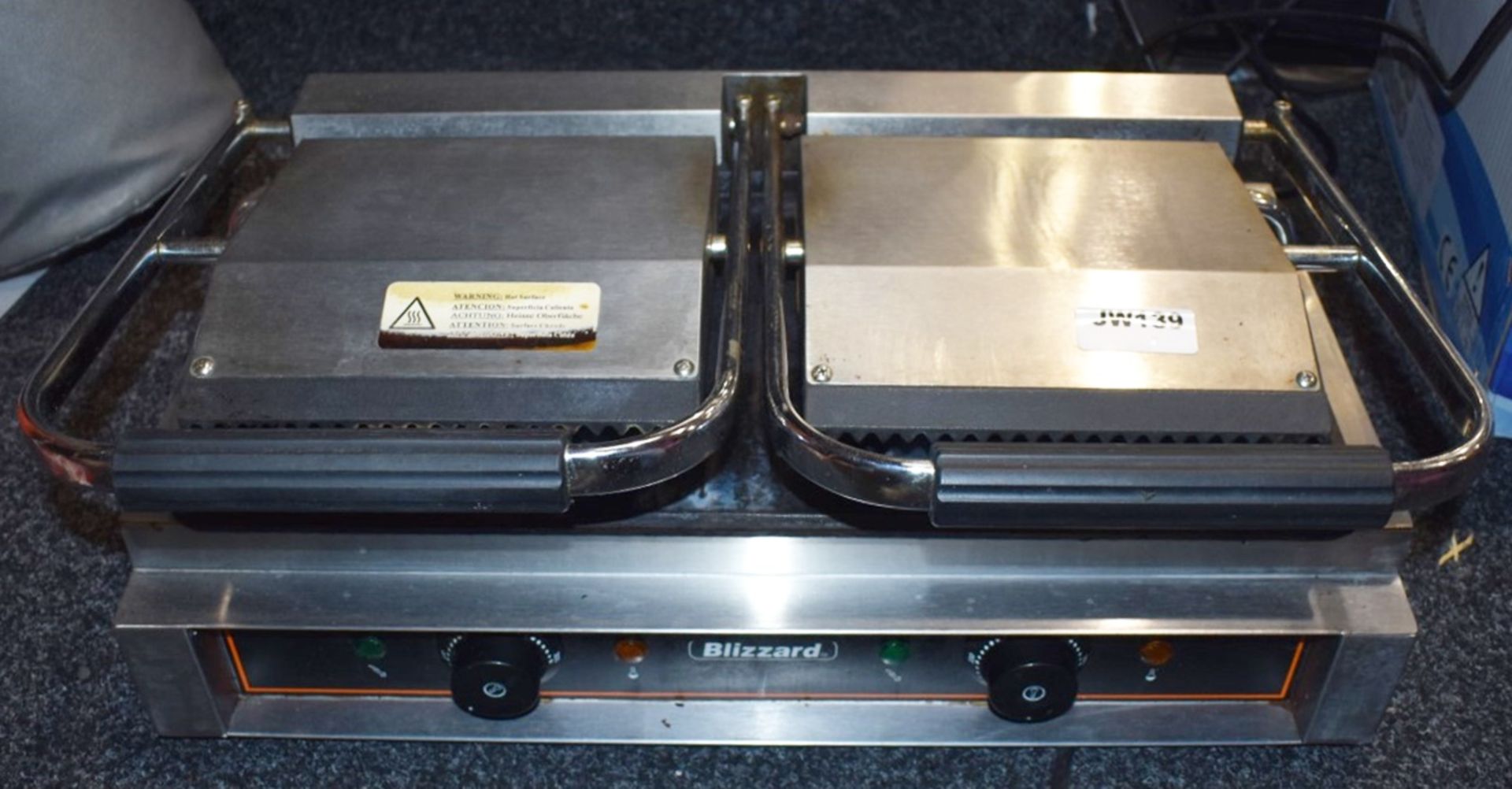 1 x Blizzard BRSCG2 Commercial Double Contact Grill - 240v - H21 x W57 x D40 cms - Image 4 of 4