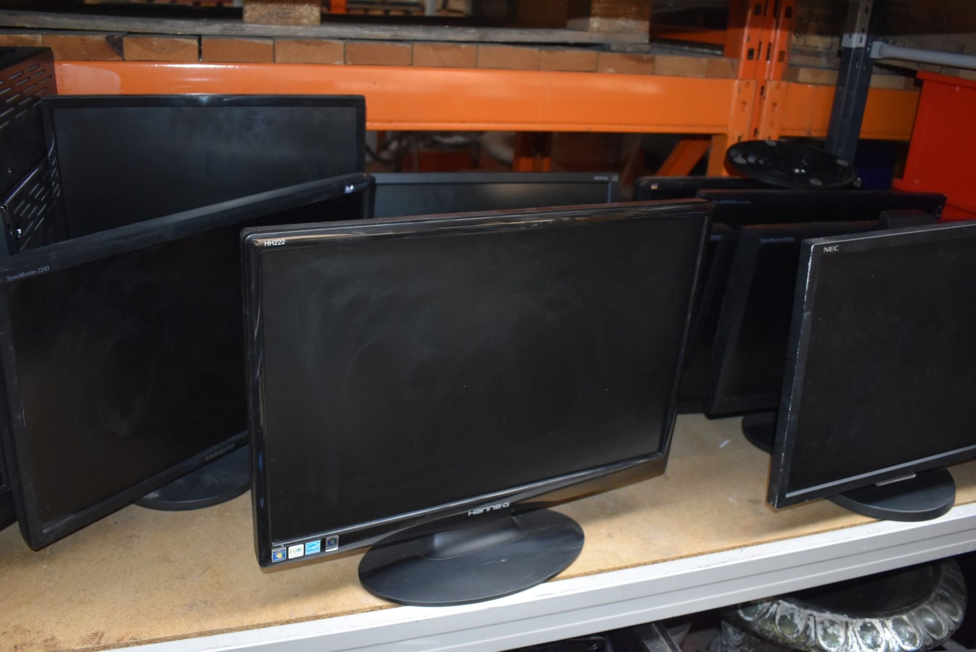 14 x Various Flat Screen Computer Monitors - Various Sizes Included - Removed From Various Office - Image 17 of 19
