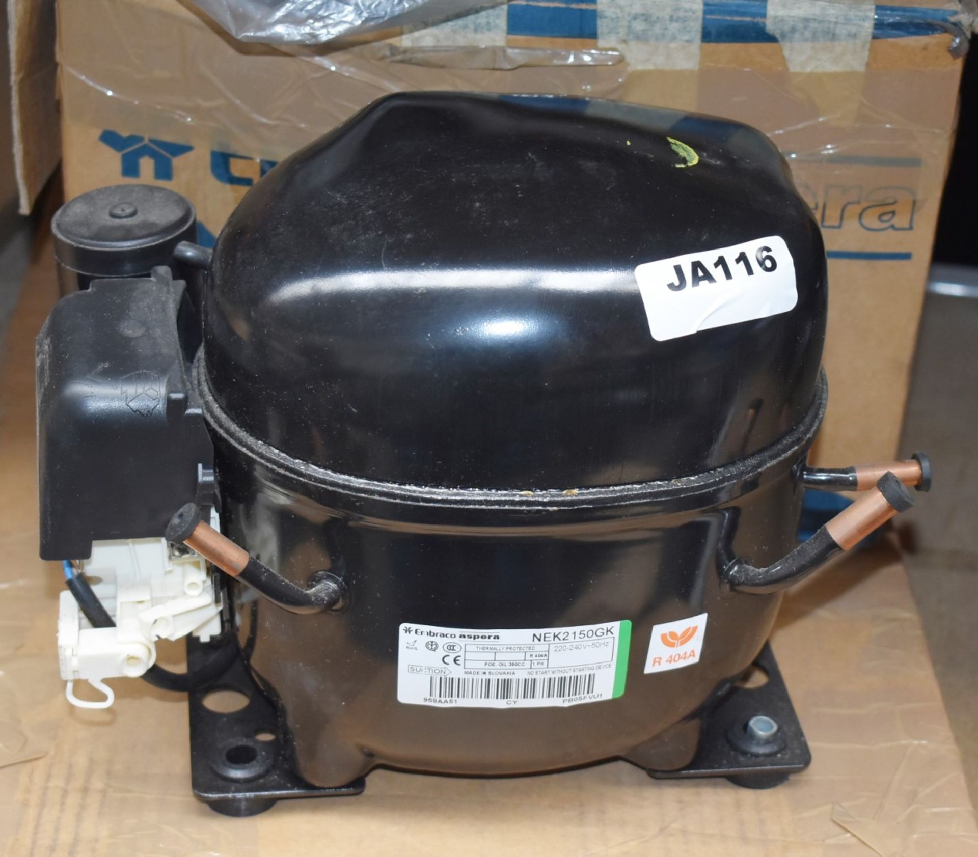 1 x Embraco Compressor 5/8 - Model NEK2150GK - Unused in Original Box - Ref JA116 WH1 - Location: