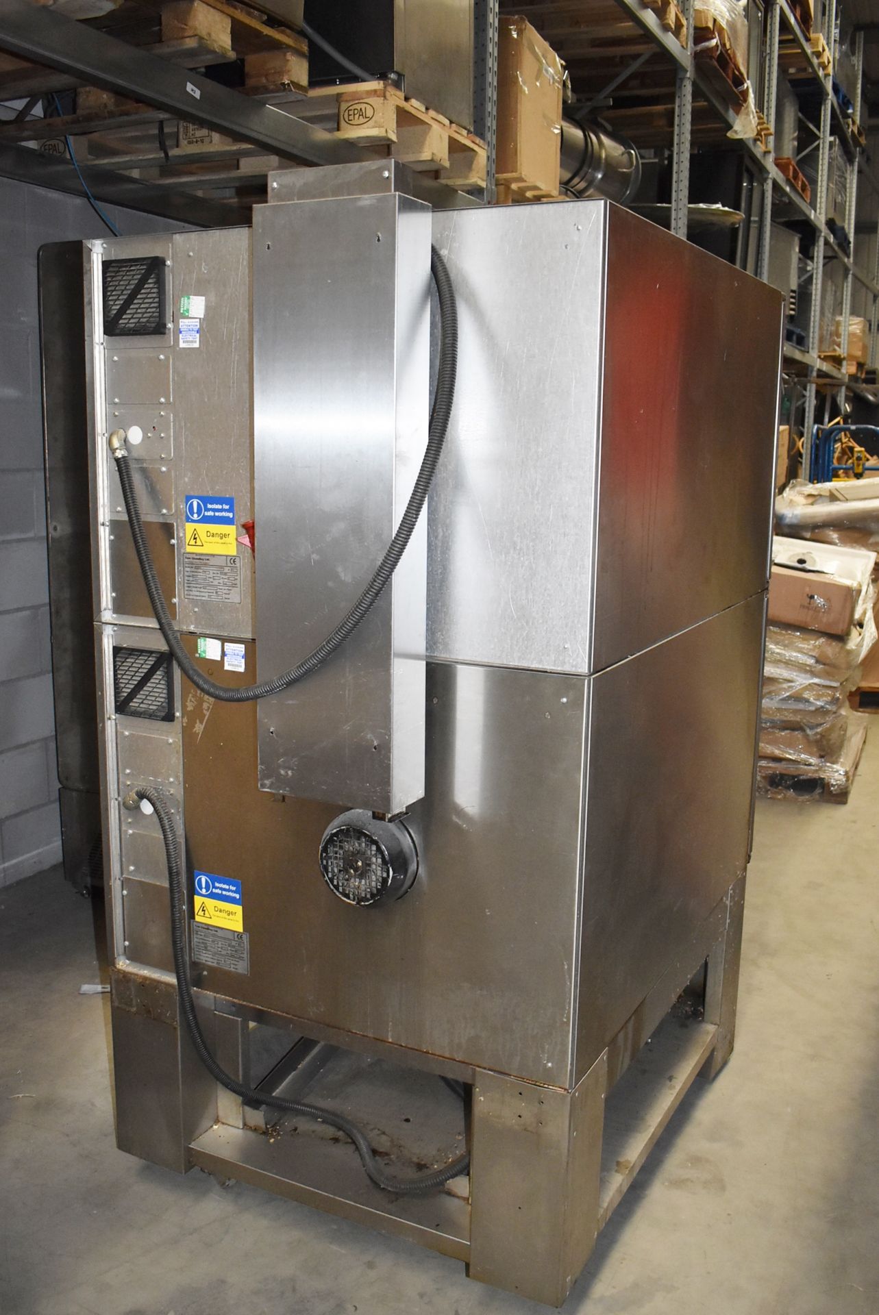 1 x Tom Chandley Double Door Bakery Oven - 3 Phase - Model TC53018 - Removed From Well Known - Image 2 of 3