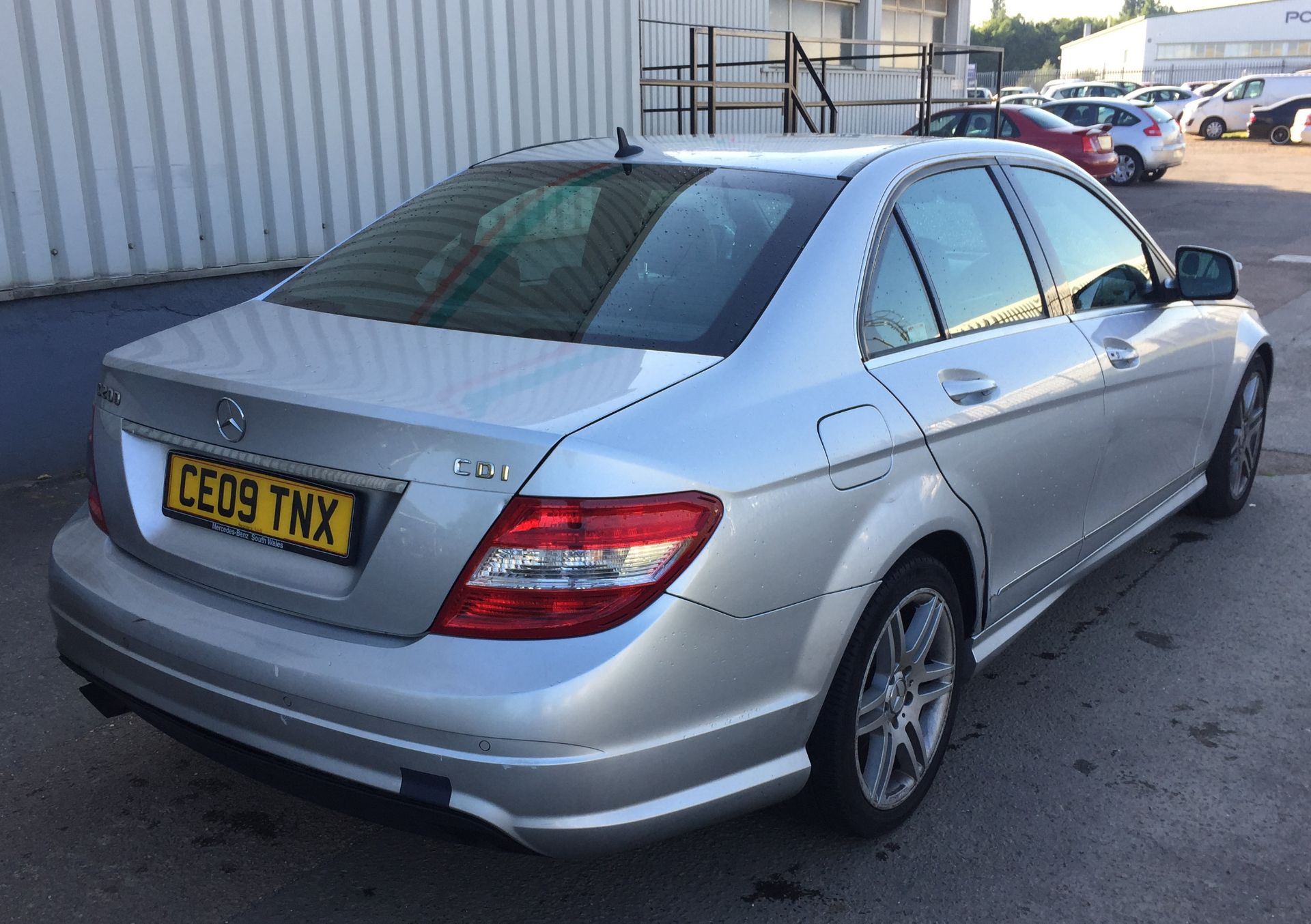 2009 Mercedes C200 2.2 Cdi Sport Automatic 4 Door Saloon - CL505 - NO VAT ON THE HAMMER - Location: - Image 6 of 12
