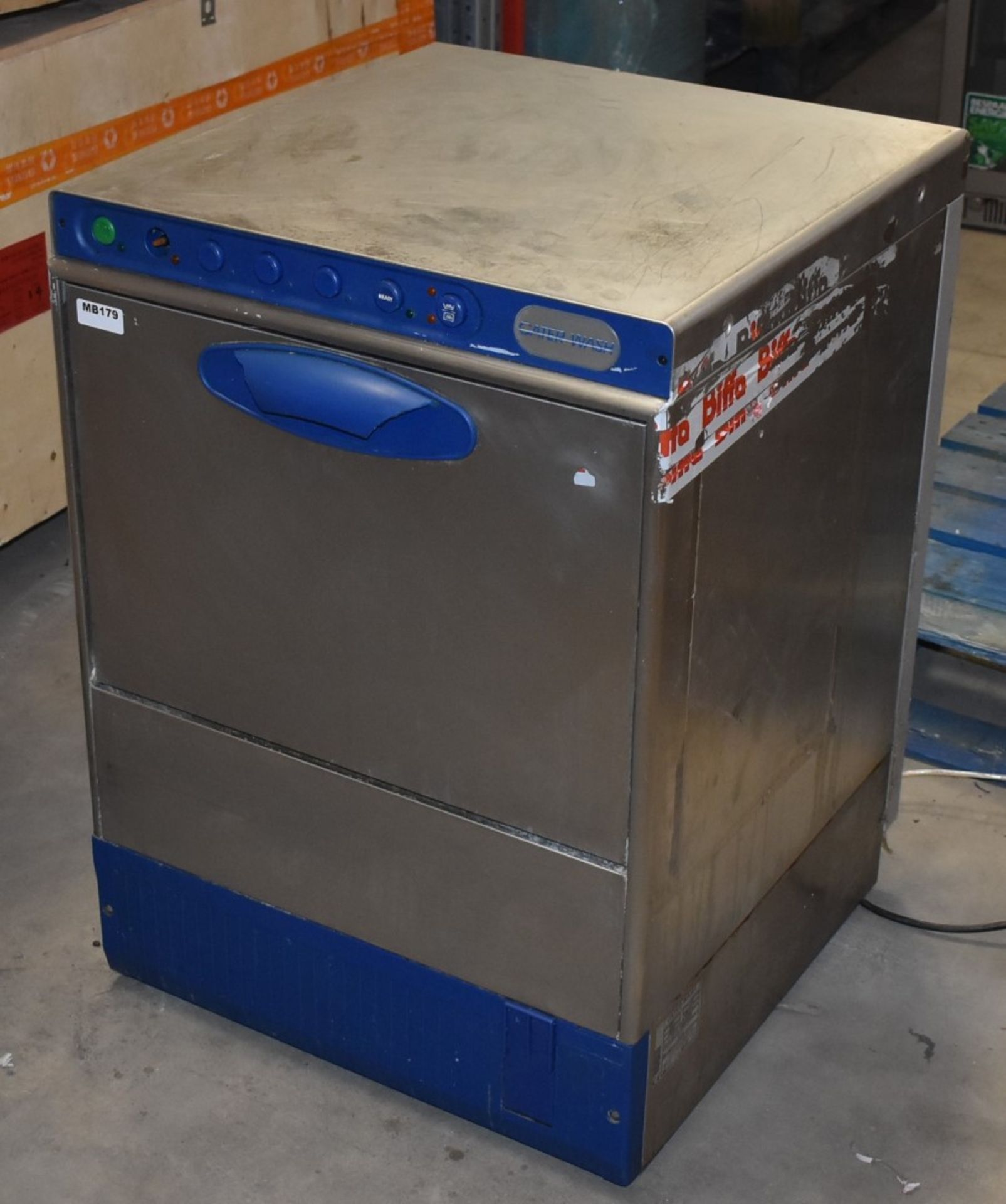 1 x Cater Wash Jolly504 Undercounter Glass Washer With Stainless Steel Exterior - CL999 - Ref MB179 - Image 5 of 6