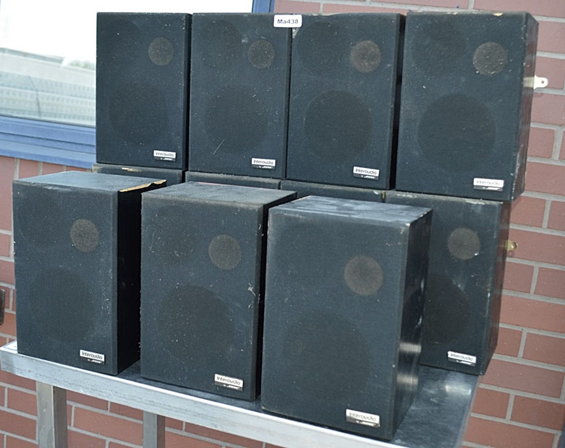 6 x BOSE Interaudio 1000 XL Speakers - Used, Recently Removed From Commercial Premises - Ref: