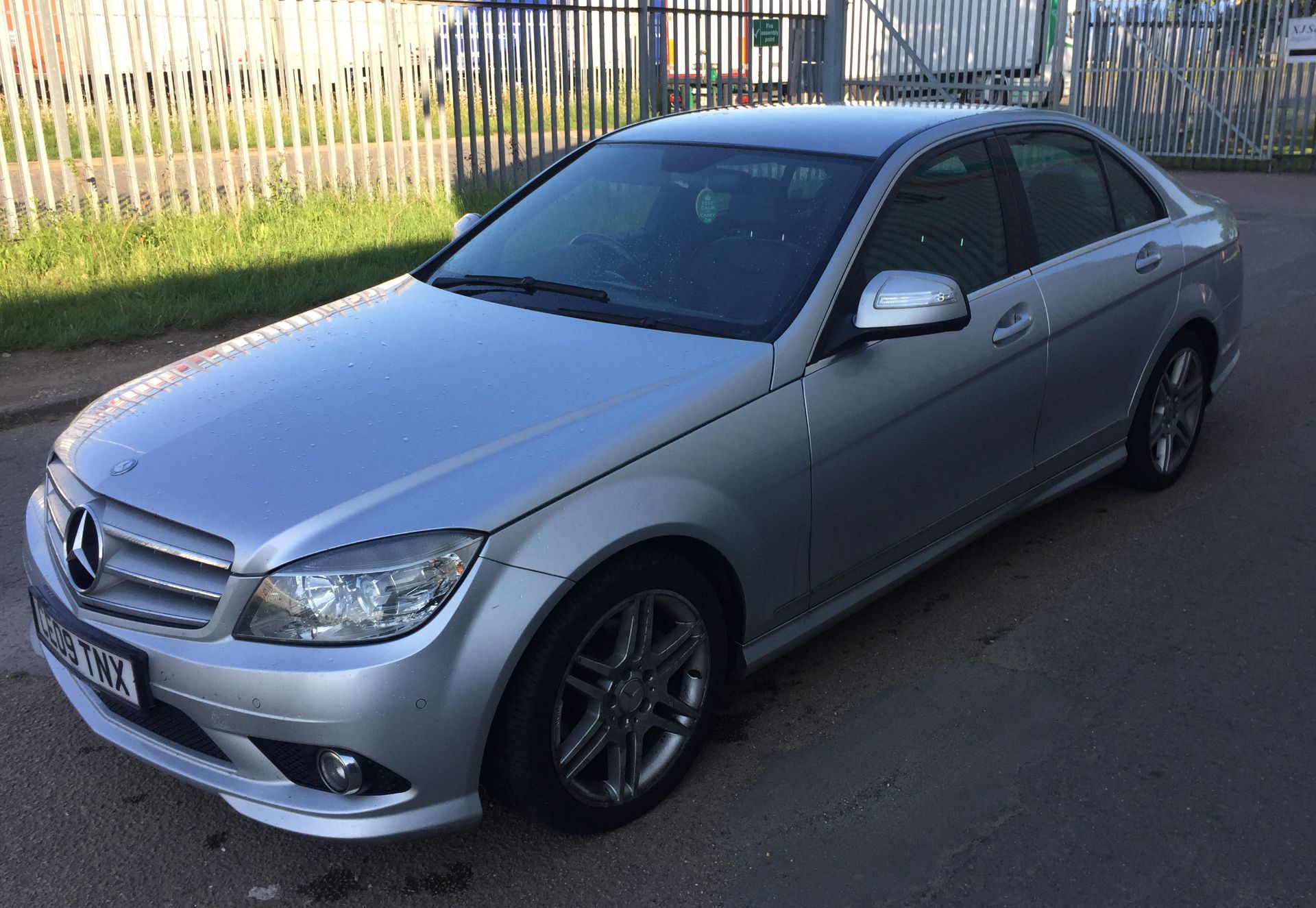 2009 Mercedes C200 2.2 Cdi Sport Automatic 4 Door Saloon - CL505 - NO VAT ON THE HAMMER - Location: - Image 2 of 12