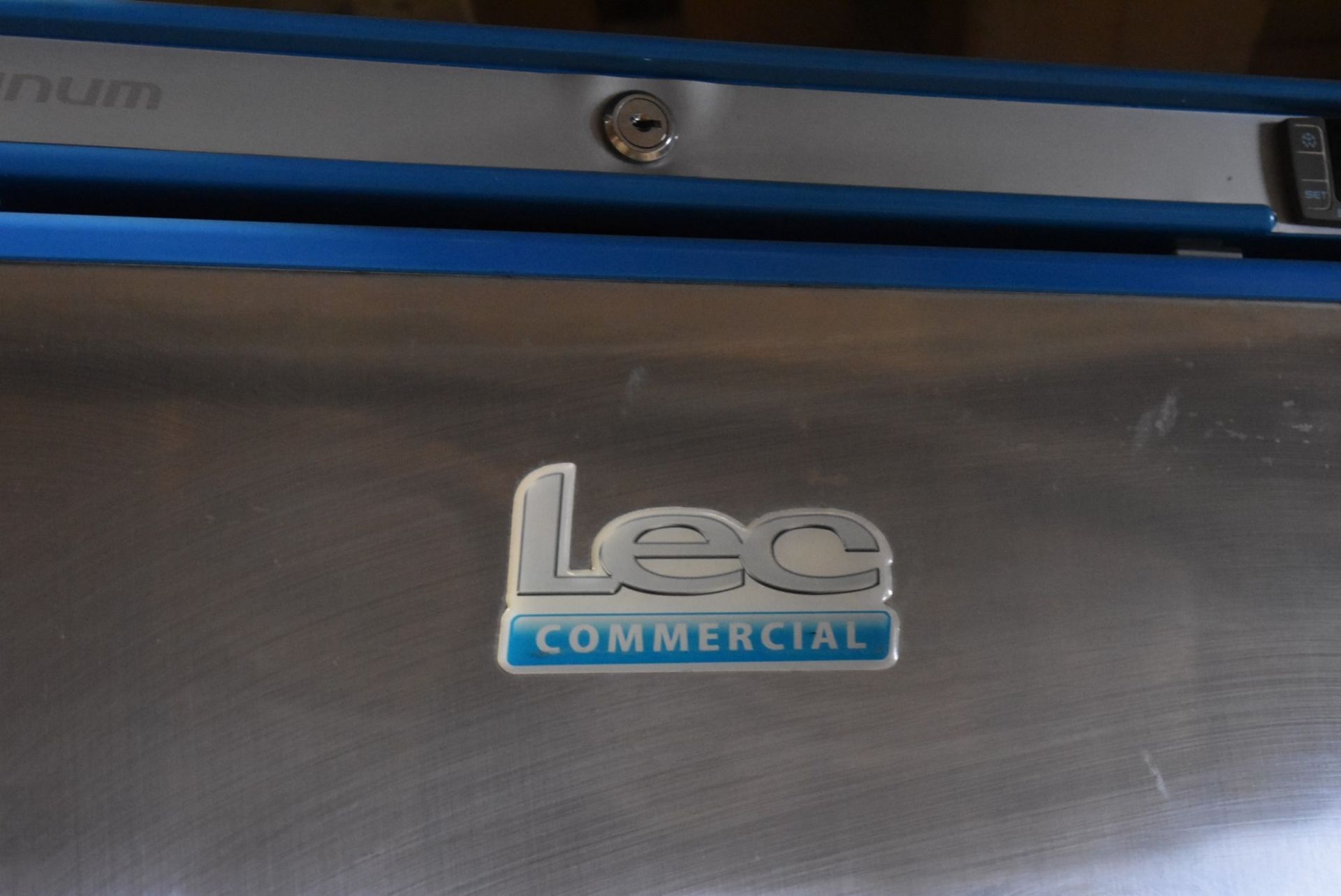 1 x Lec Commercial Platinum CRS600ST 600 Ltr Upright Fridge With Stainless Steel Finish - CL232 - - Image 3 of 6