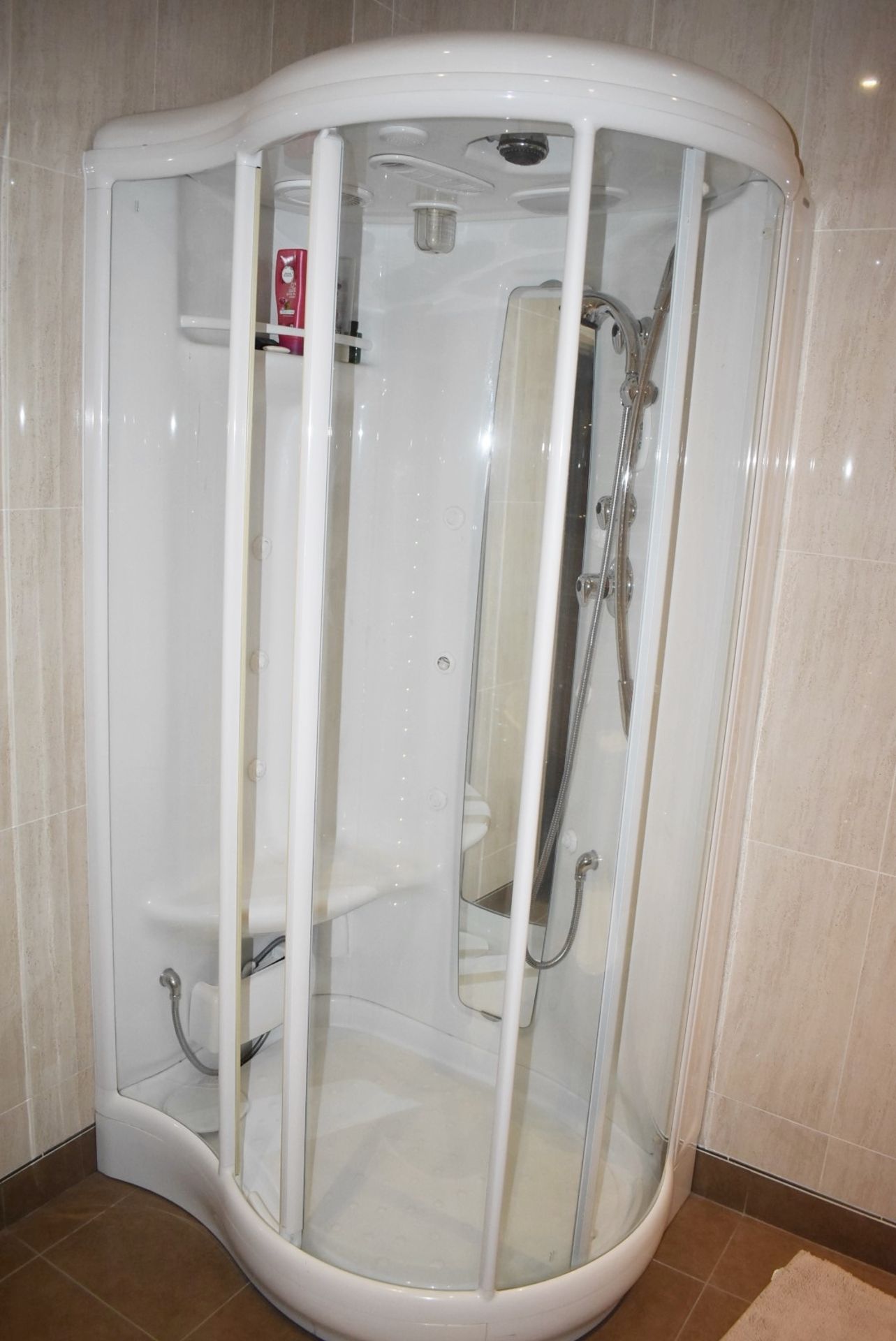 Contents Of Shower Room Featuring A Teuco Steam Shower And Vitra Branded Fittings - RRP £5,400