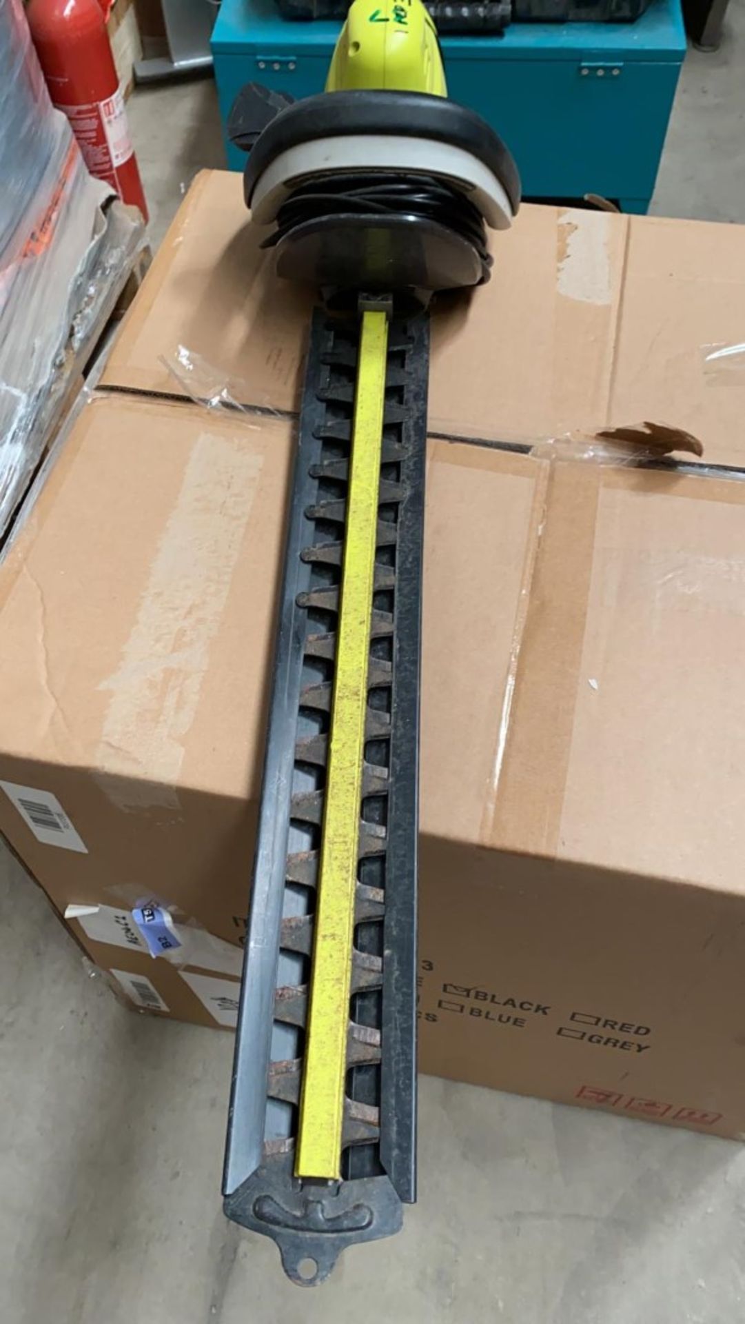 1 x Ryobi Electric Hedge Trimmer - Used, Recently Removed From A Working Site - CL505 - Ref: TL037 -