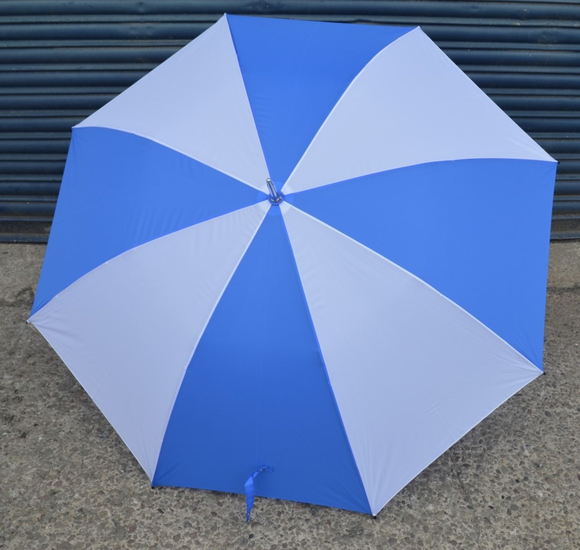 24 x Proline Golf Umbrellas - Colour: Light Blue And White - Brand New Sealed Stock - Dimensions: