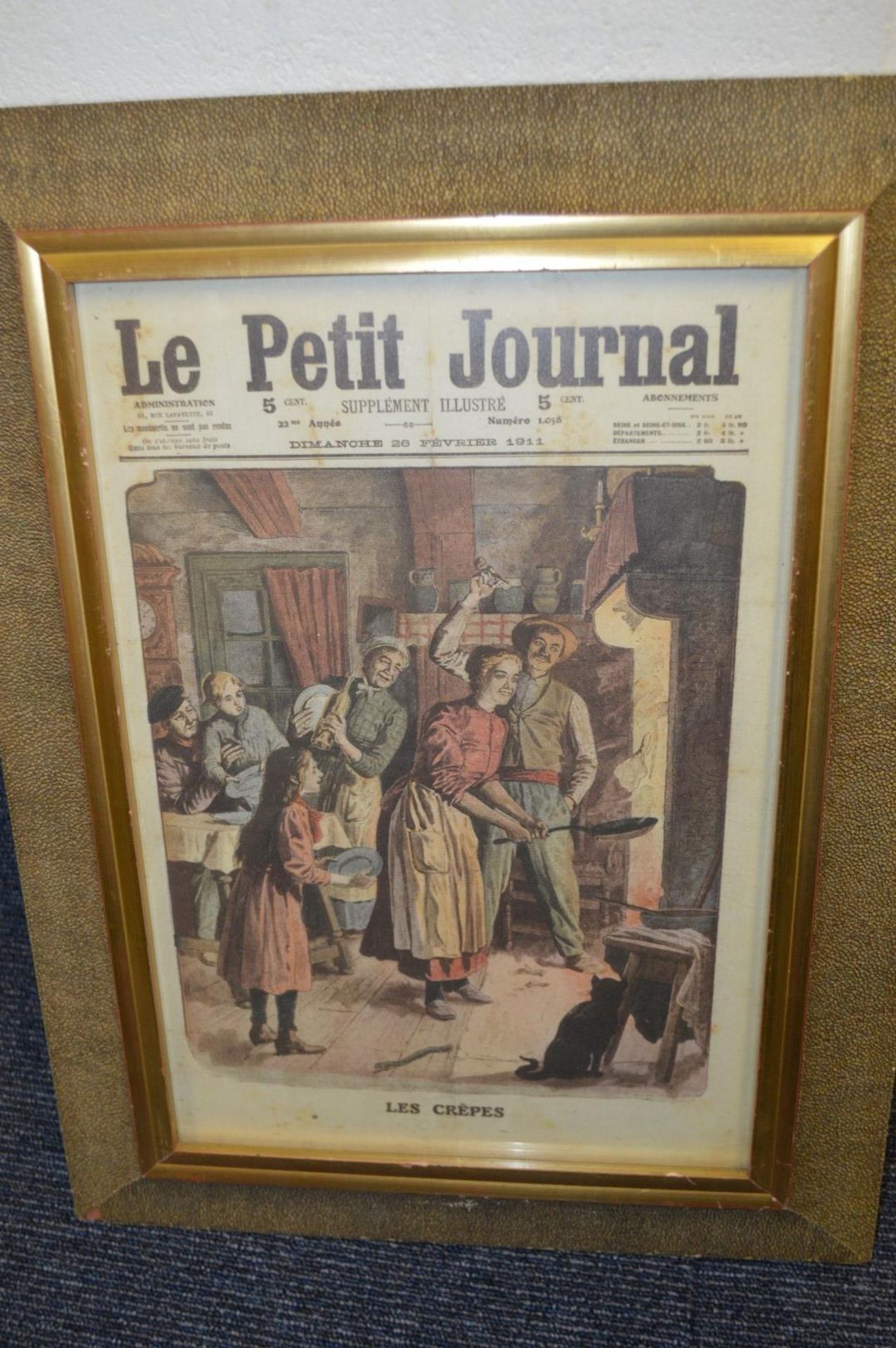 3 x Framed Art Prints Of Bygone Periodicals - Dimensions: W43 x H59 - Ref: Ma404 - CL481 - Location: - Image 6 of 6