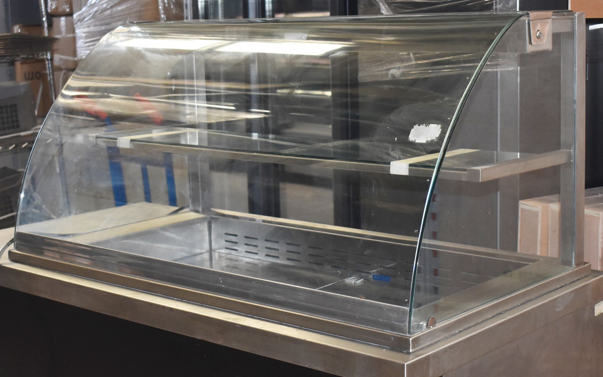 1 x Moffat Refrigerated Display Unit on Castors - Stainless Steel With Glass Display For Cold - Image 12 of 14