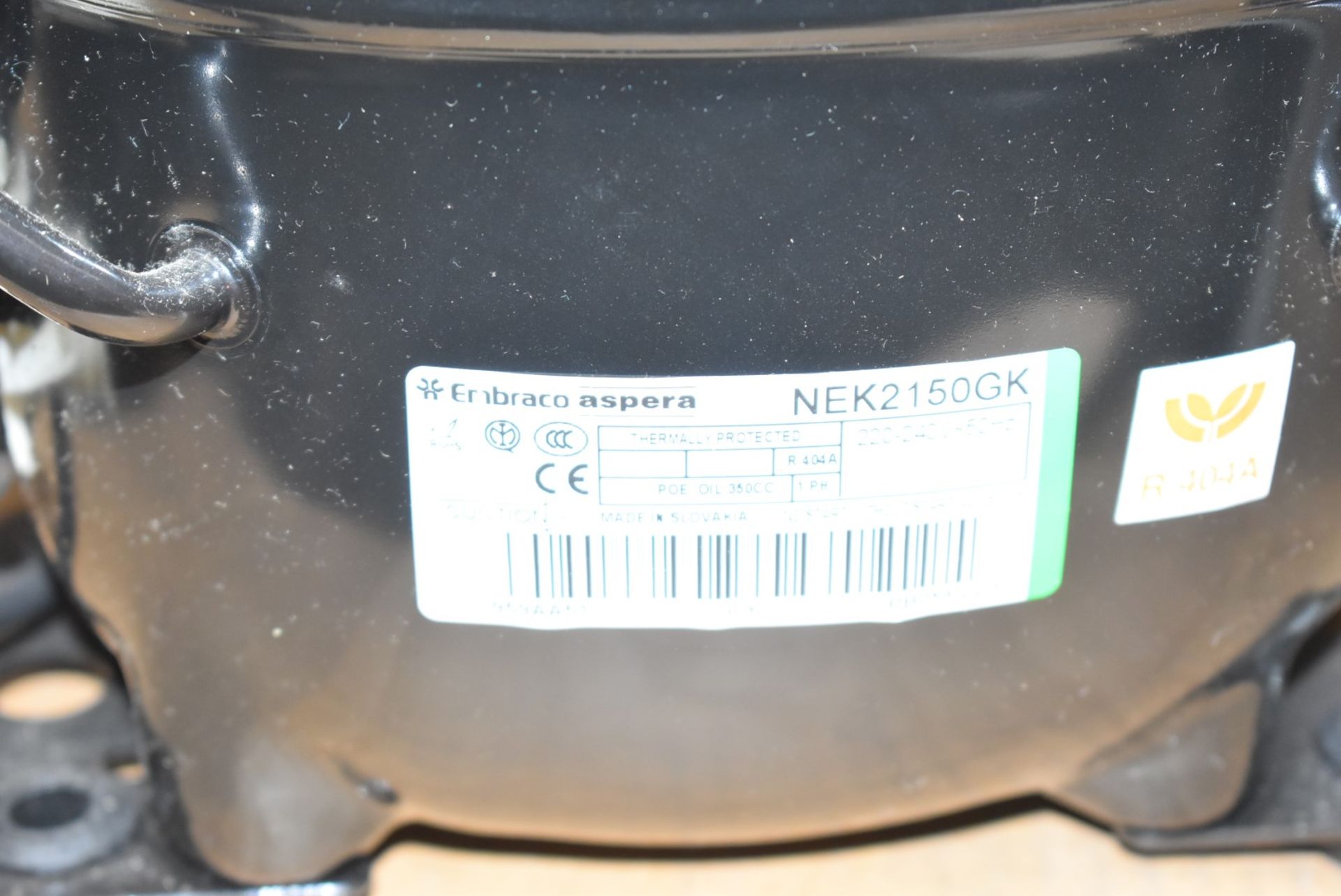 1 x Embraco Compressor 5/8 - Model NEK2150GK - Unused in Original Box - Ref JA116 WH1 - Location: - Image 2 of 3