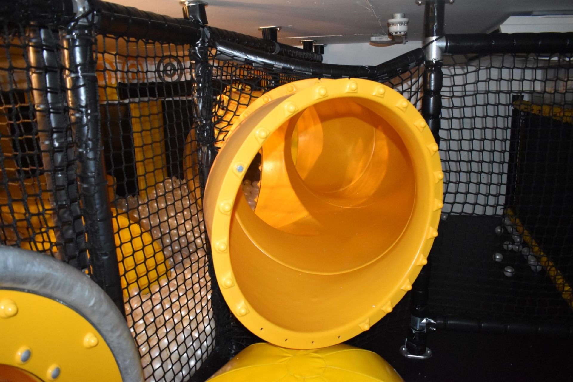 1 x Multilevel Childrens Soft Playcentre With Climbing Tubes, Slide, Ball Pits, Crazy Mirrors and - Image 44 of 65