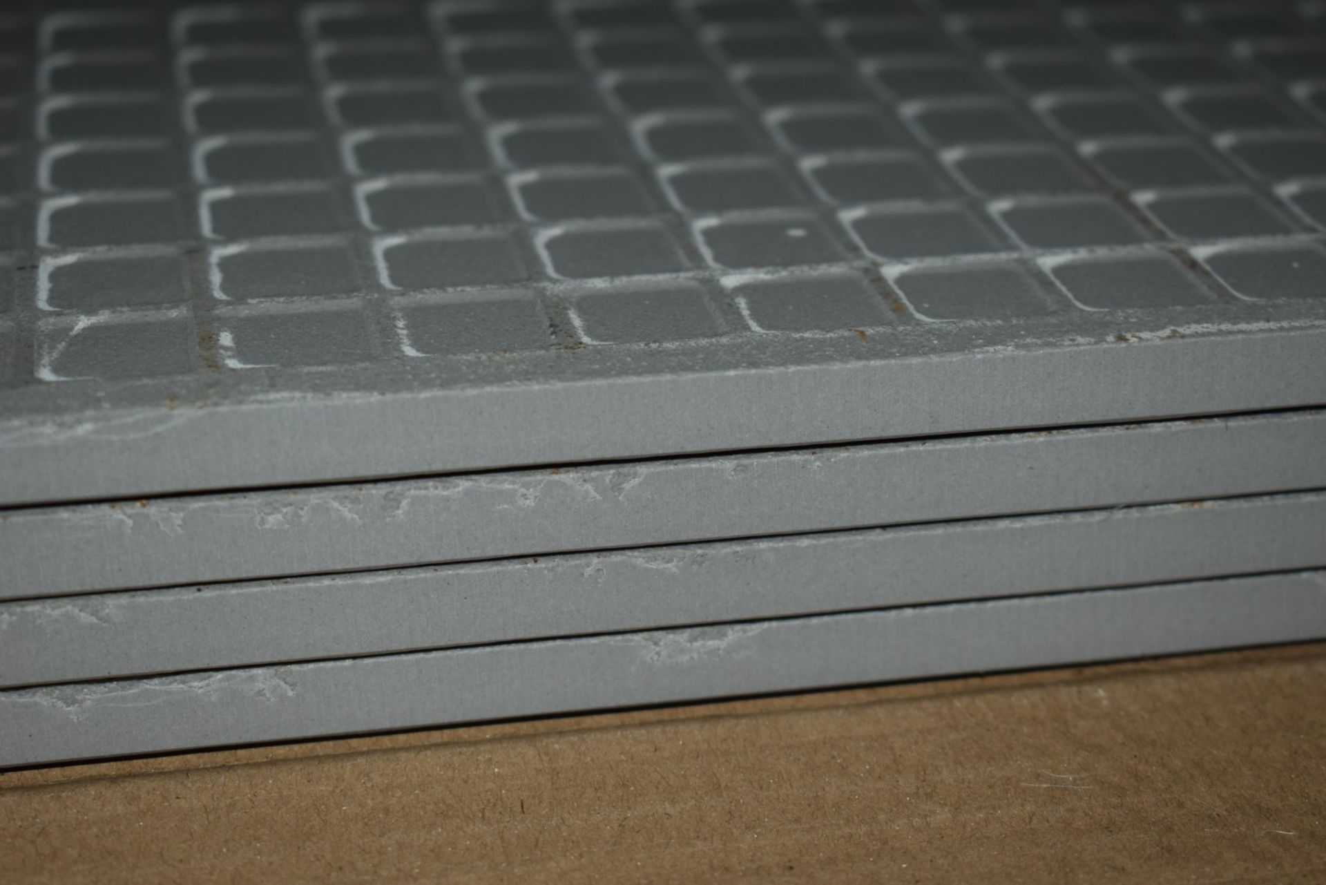 6 x Boxes of RAK Porcelain Floor or Wall Tiles - Concrete Design in Clay Brown - 60 x 60 cm - Bild 6 aus 7