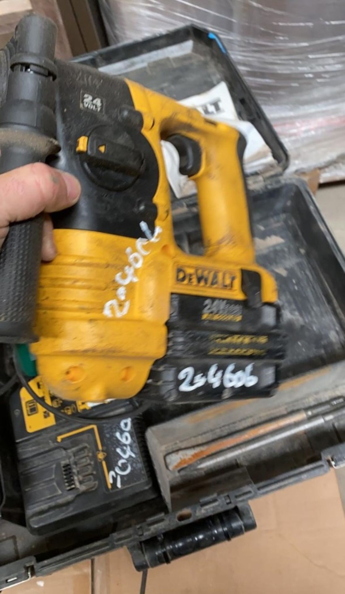 1 x Dewalt High Impact Drill c/w Accessorie - Used, Recently Removed From A Working Site - CL505 - - Image 3 of 5