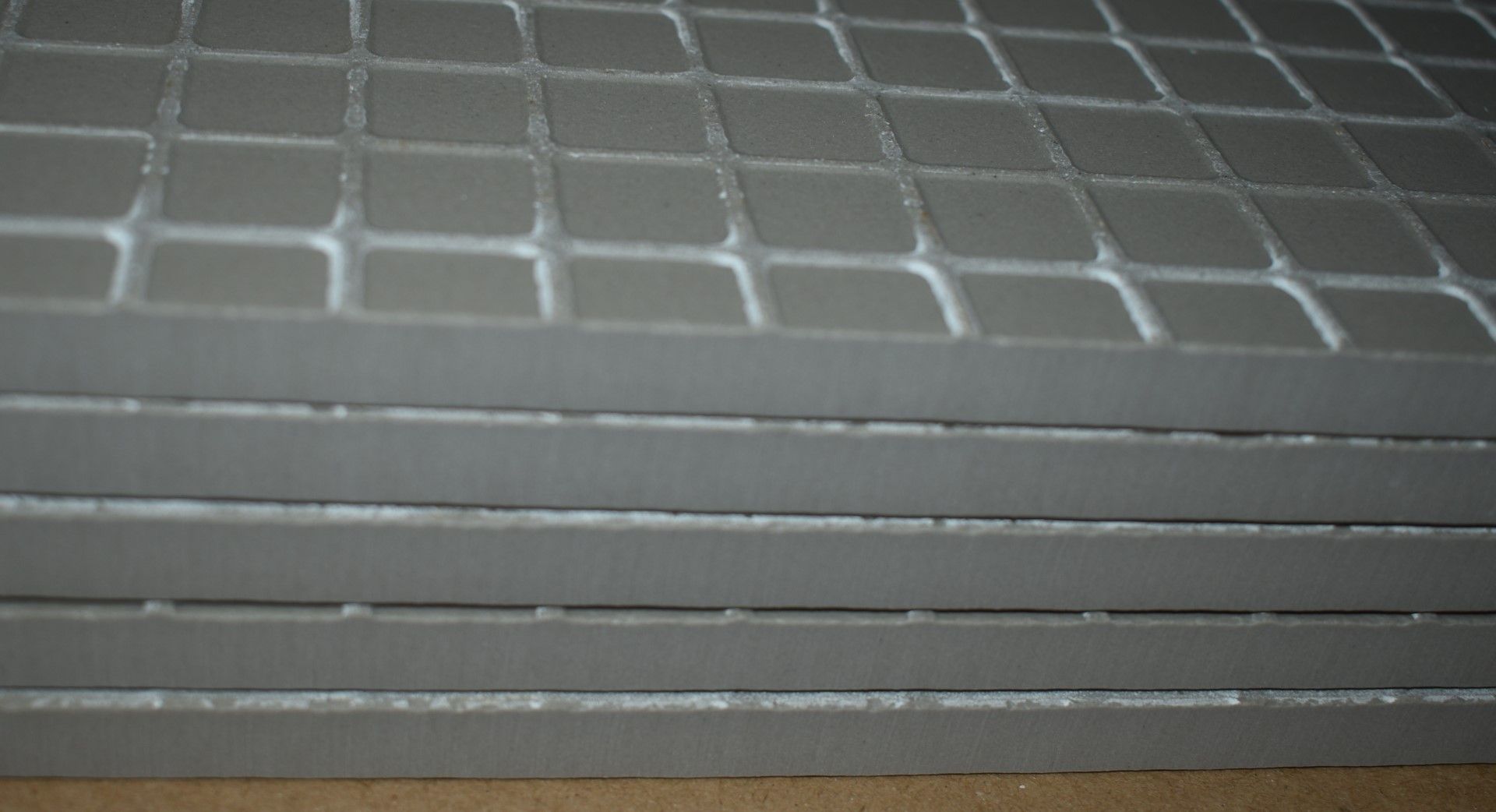 9 x Boxes of RAK Porcelain Floor or Wall Tiles - M Project Wood Design in Light Grey - 19.5 x 120 cm - Bild 7 aus 7