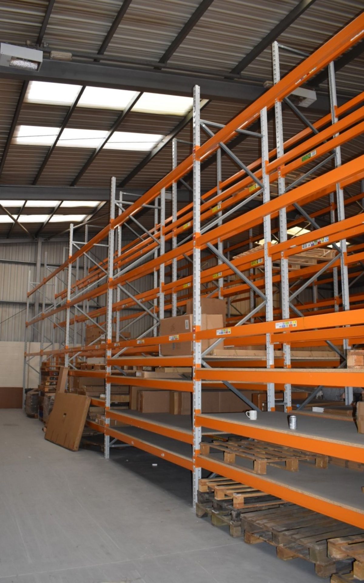 9 x Bays of Apex Pallet Racking - Includes 10 x Apex 16 UK 16,000kg Capacity Uprights and 60 x - Image 10 of 19