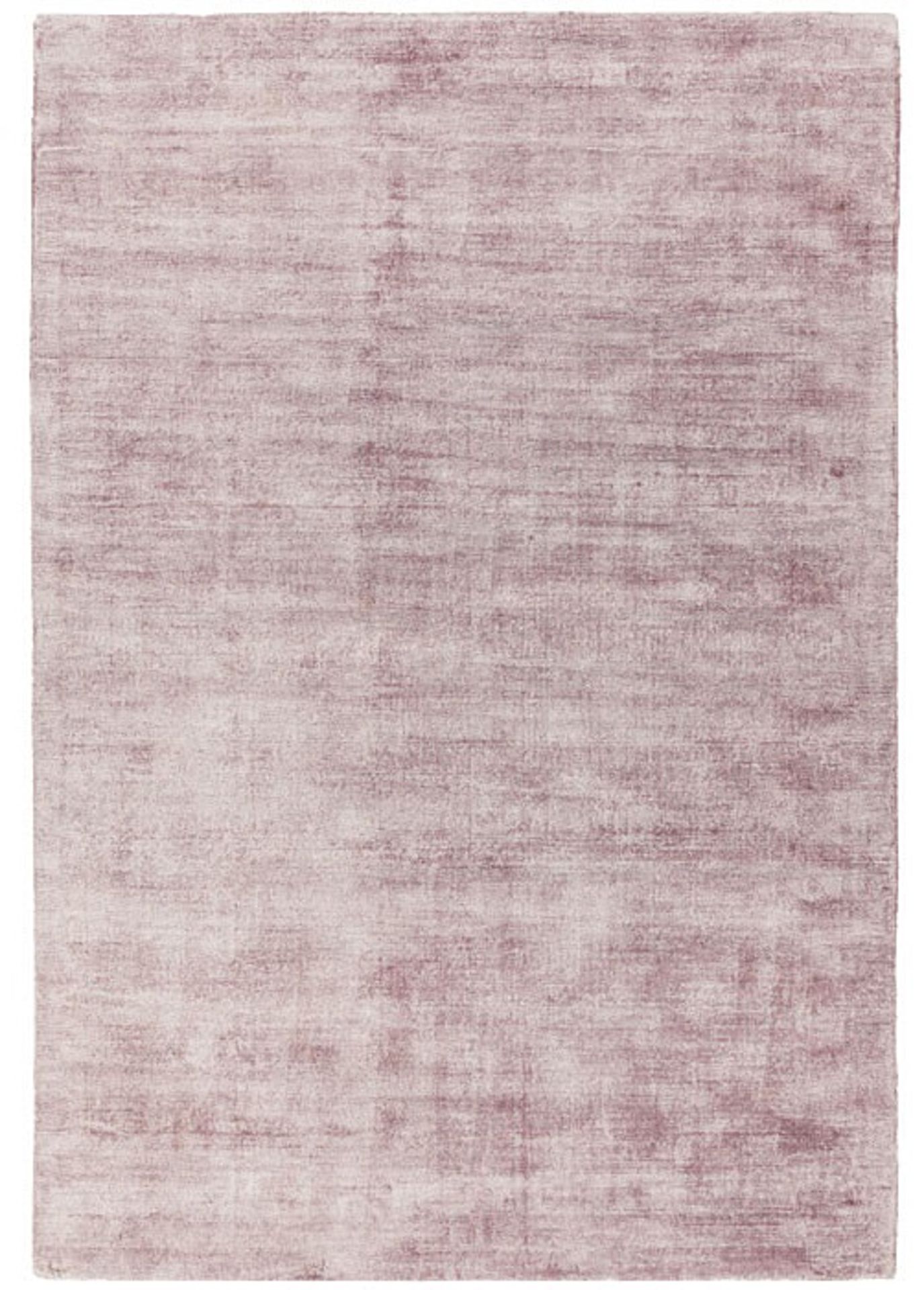 1 x Blade Plain Rugs in Heather Pink - Silky Viscose Pile - Dimensions: 120 x 170cm - New/Sealed - Image 2 of 5