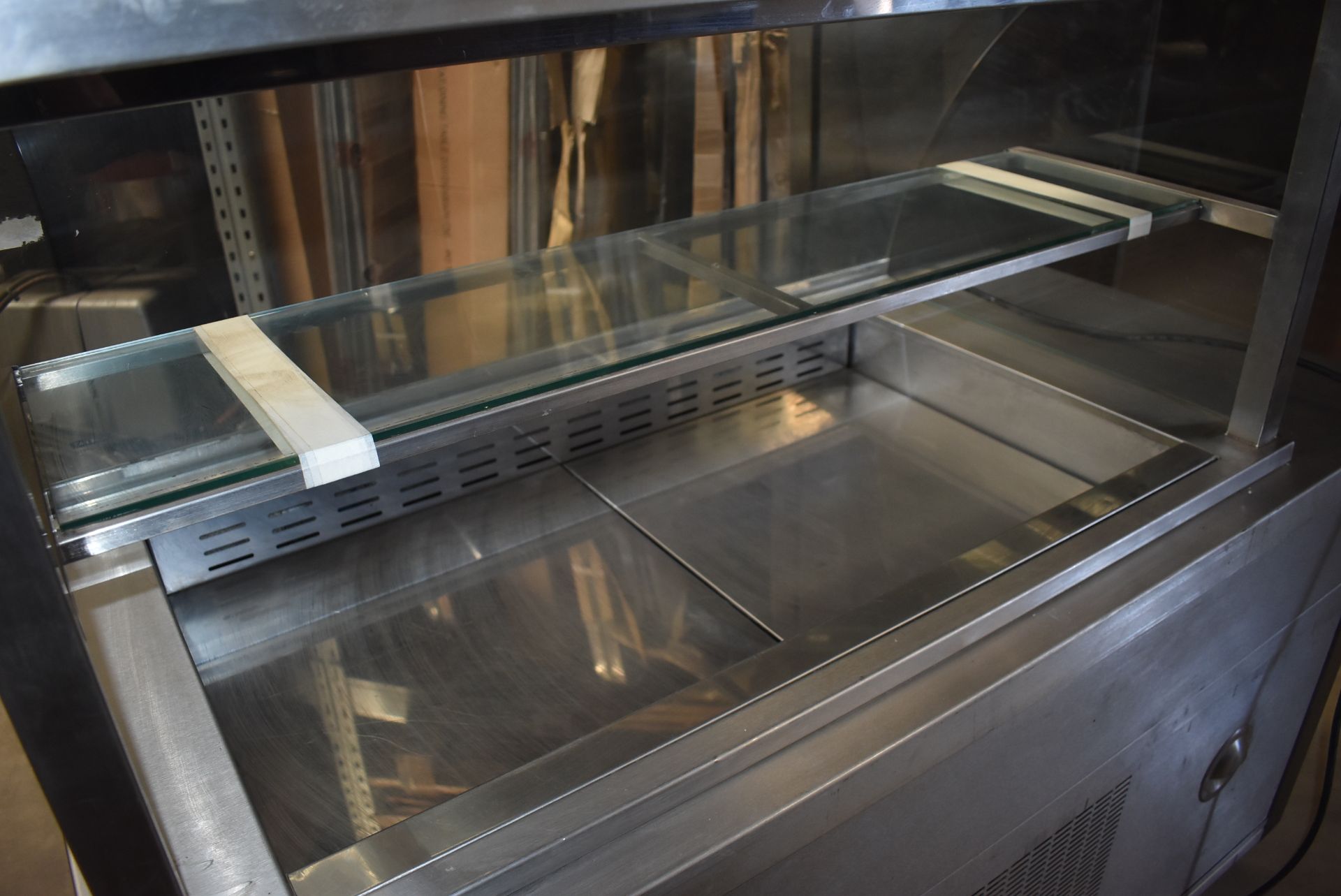 1 x Moffat Refrigerated Display Unit on Castors - Stainless Steel With Glass Display For Cold - Image 13 of 14