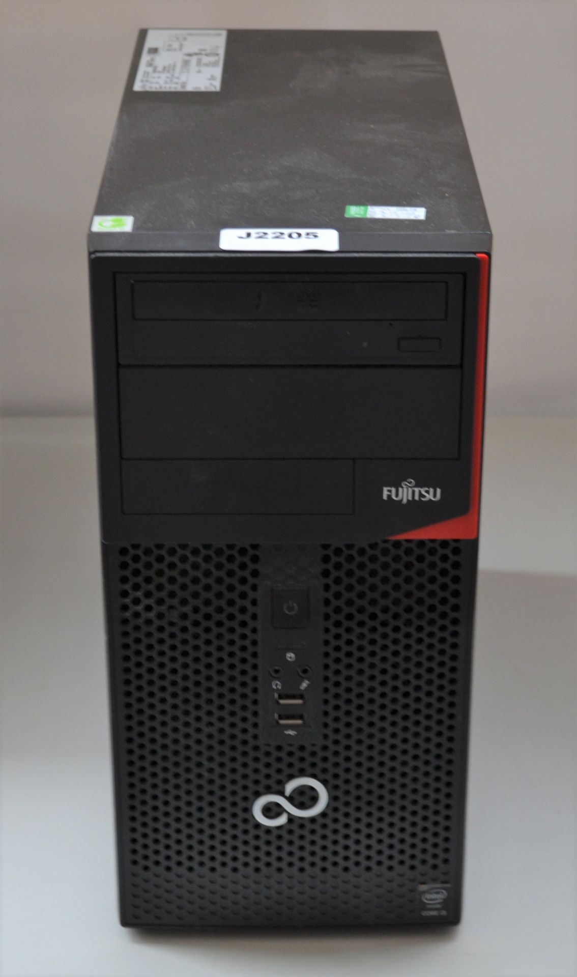1 x Fujitsu Esprimo P420 Desktop PC With Hanns G 22 Inch Flat Screen Monitor - Features Intel i3- - Image 4 of 4