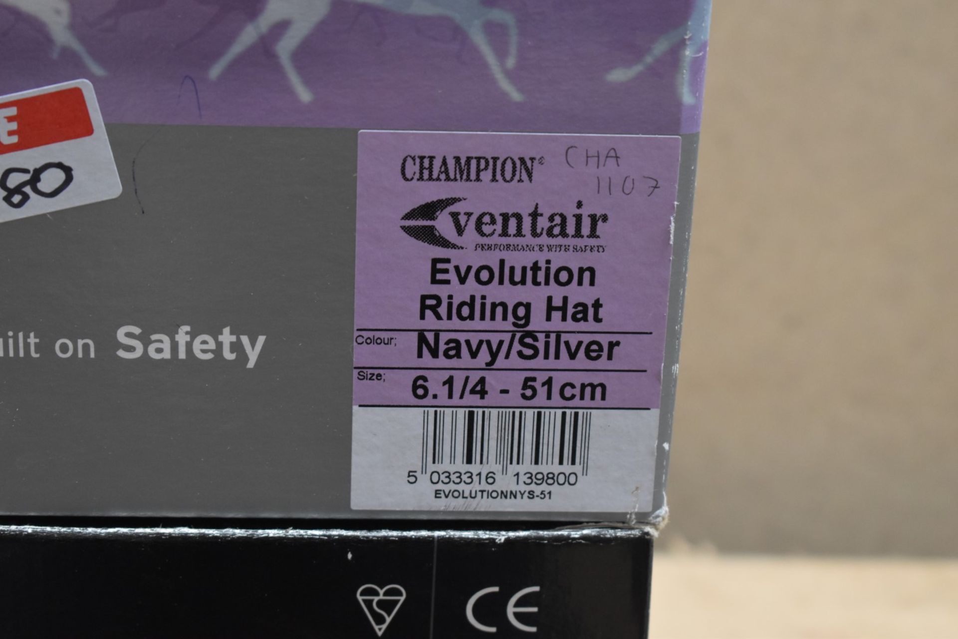 4 x Champion Ventair Evolution Horse Riding Hats - Various Sizes and Colours Included - Unused Boxed - Image 6 of 11