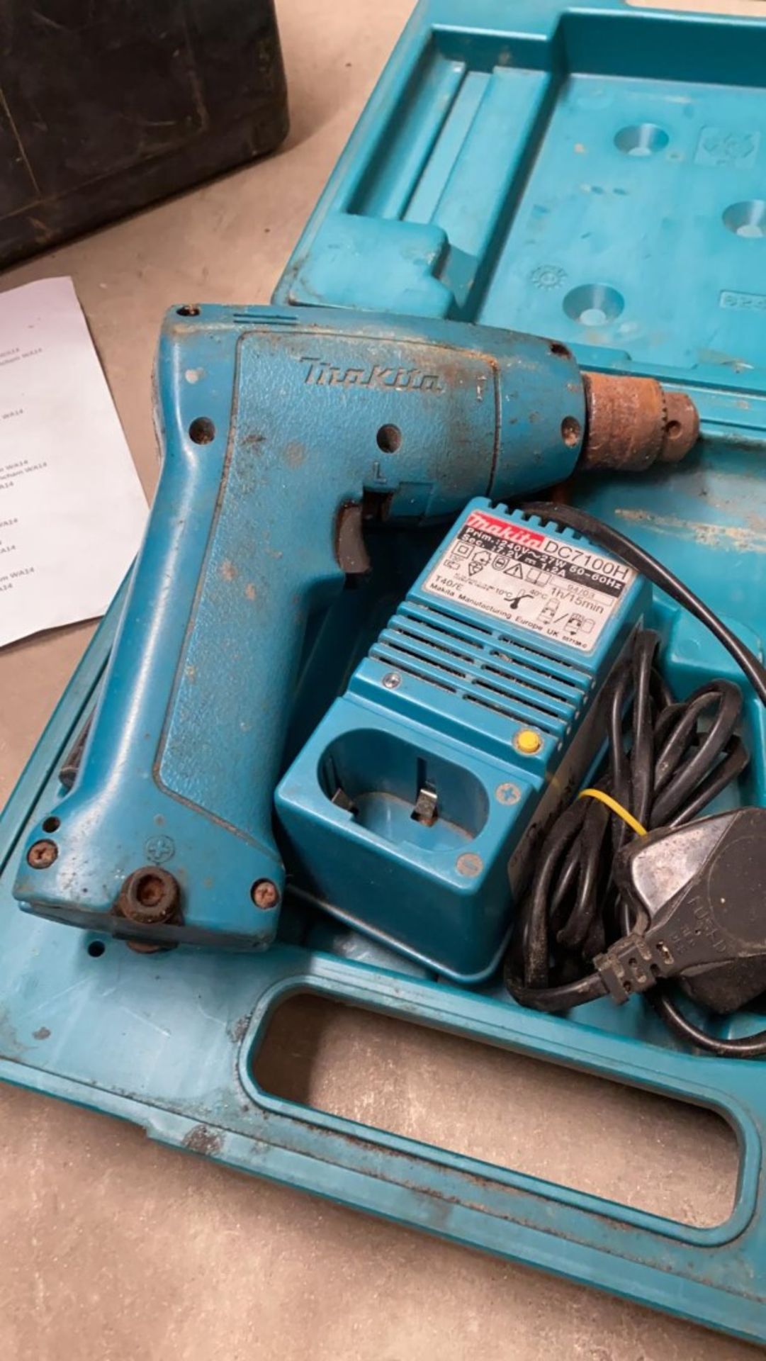 1 x Makita Cordless Drill - Used, Recently Removed From A Working Site - CL505 - Ref: TL029 - - Image 2 of 3