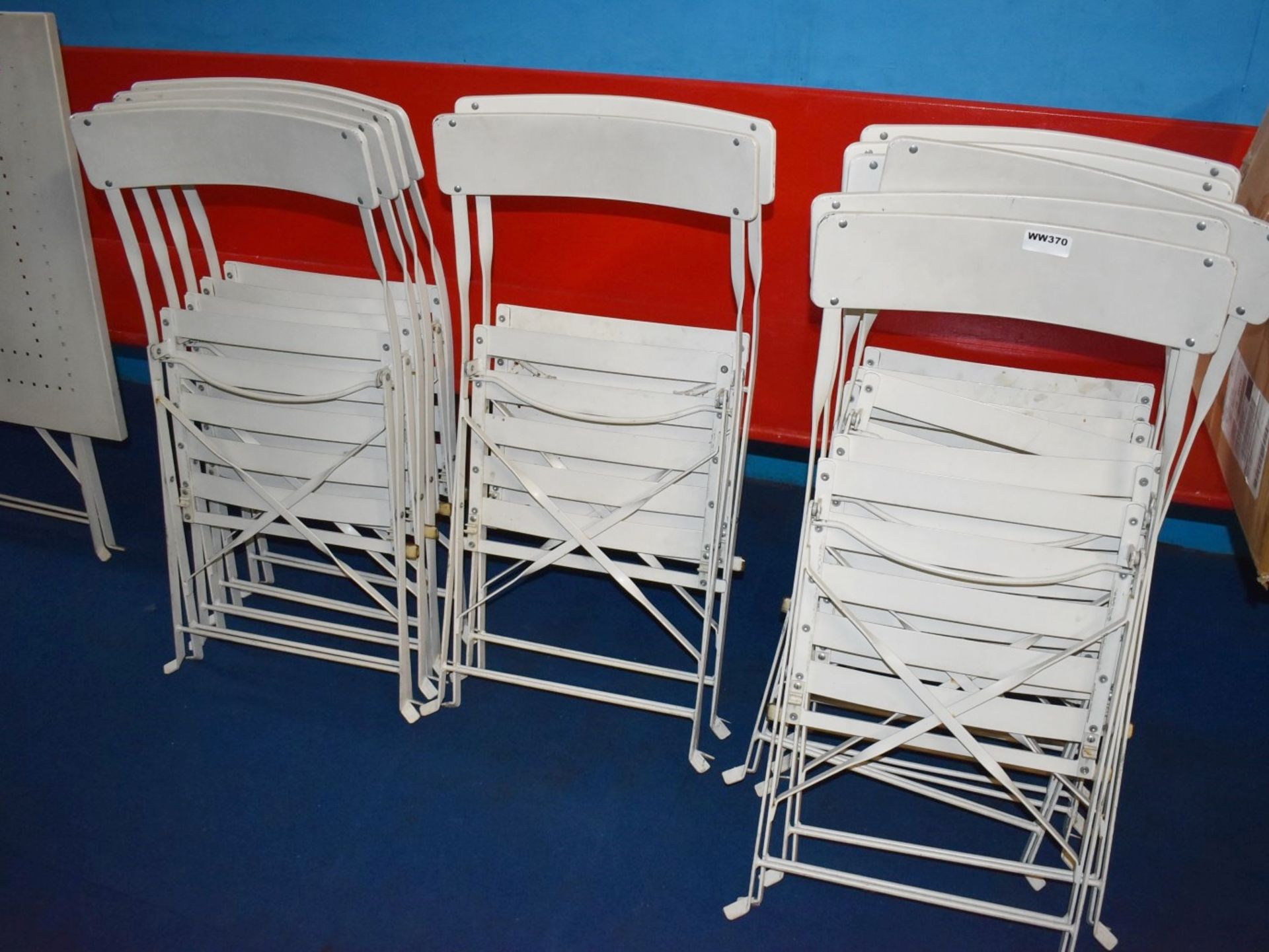 3 x Metal Table and Chair Sets - Suitable For Indoor or Outdoor Use - Lot Includes 3 x Tables and 14 - Image 2 of 7