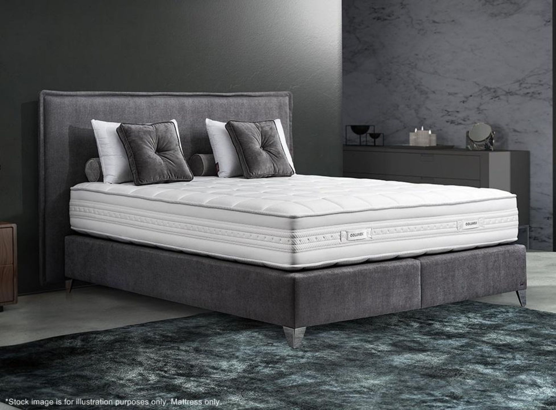 1 x COLUNEX 'Best' Mattress - Custom Single: 75 x 180 x 27cm - Medium Firmness - Original RRP £1,274