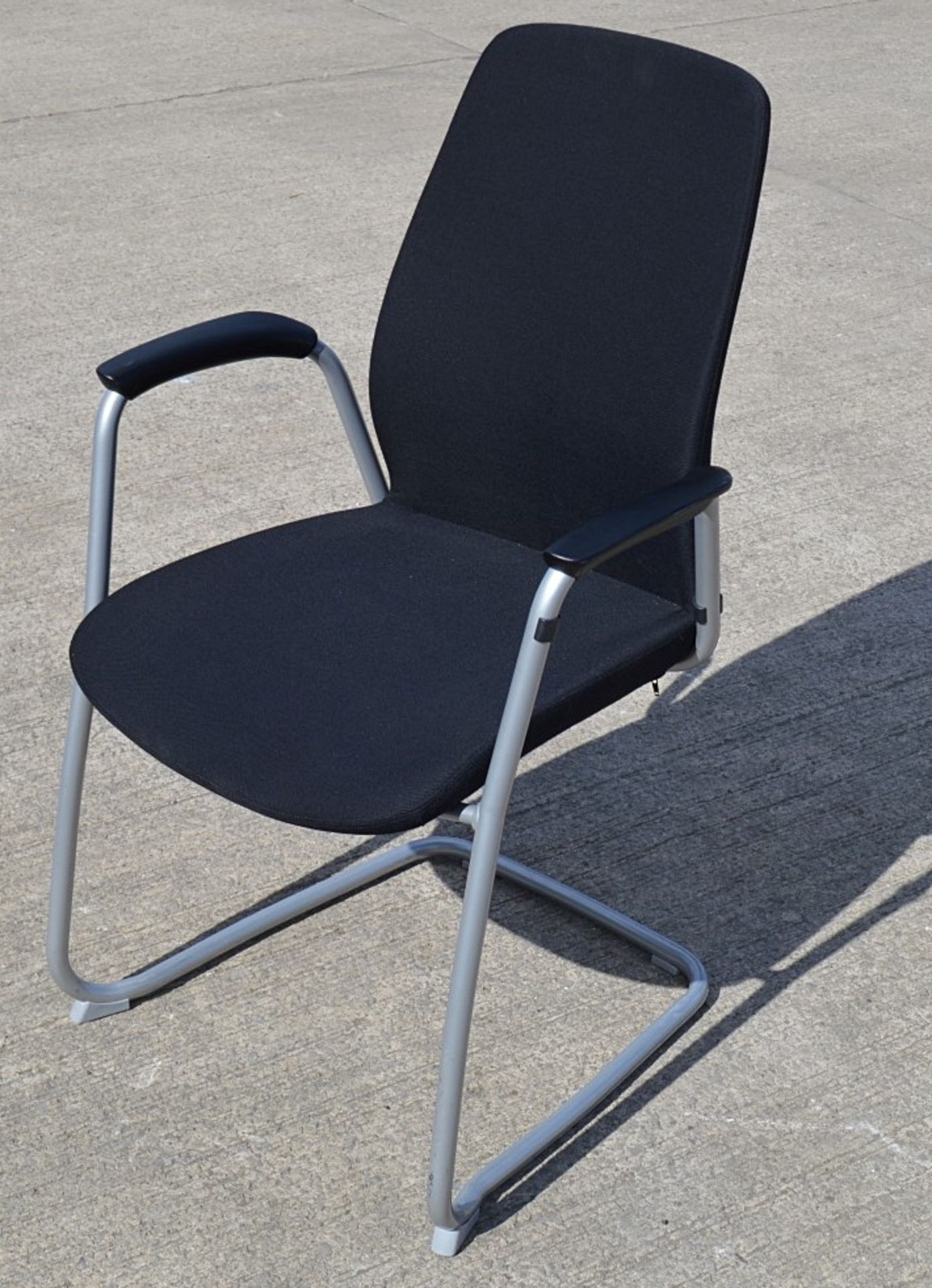 4 x Kinnarps 5000CV Meeting Chairs In Black - Dimensions: W59 x H92 x D53, Seat 45cm - Made In - Bild 2 aus 7