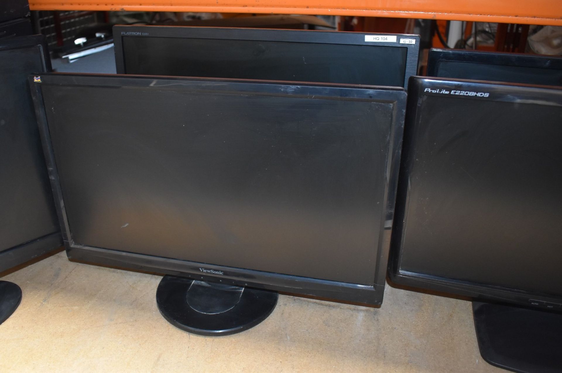 8 x Various Flat Screen Computer Monitors - Mostly 22 Inch Size - Removed From Various Office - Image 14 of 14