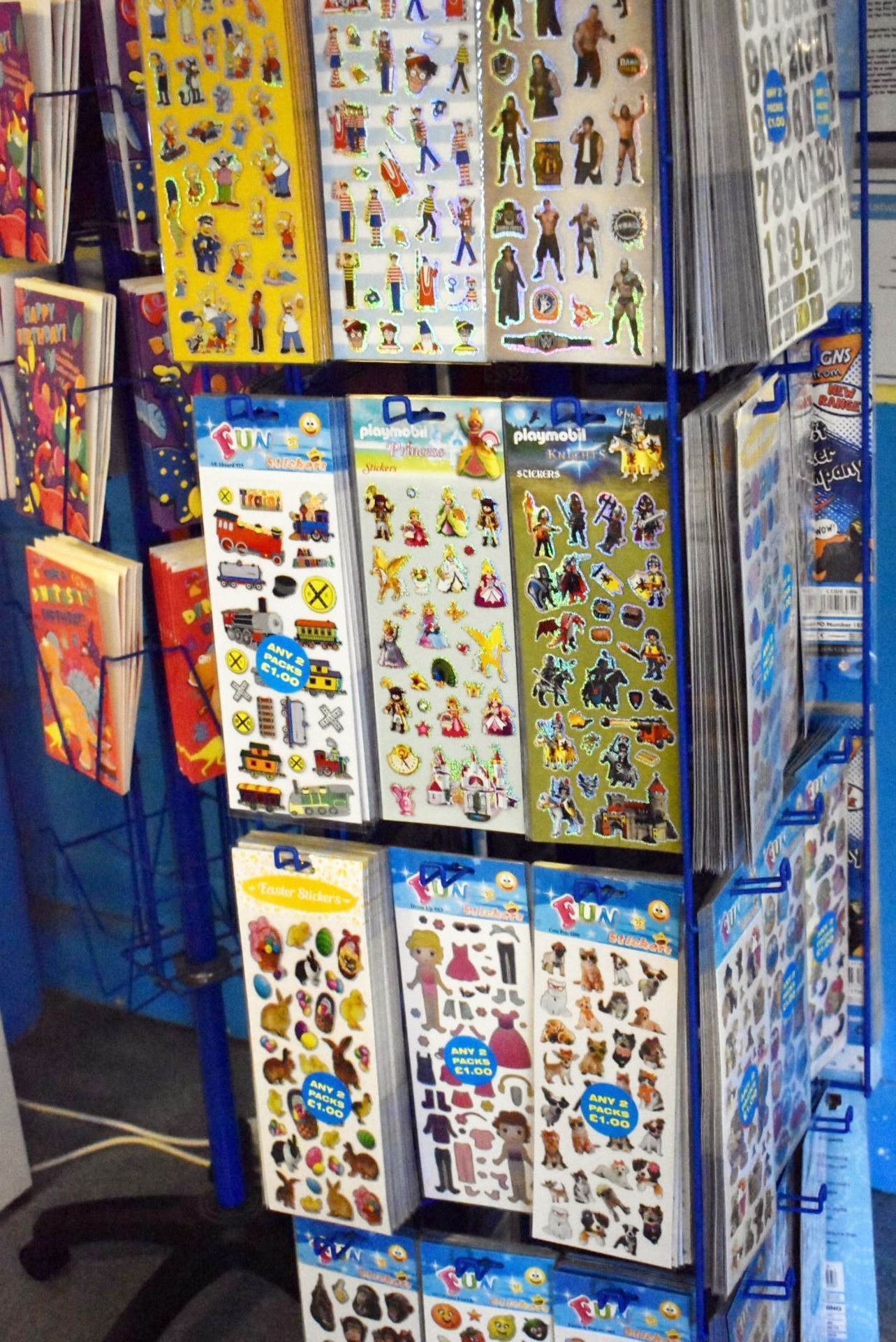 Assorted Retail Stands For Cards, Posters and Sticker Packs - Includes Large Amount of of - Image 11 of 20