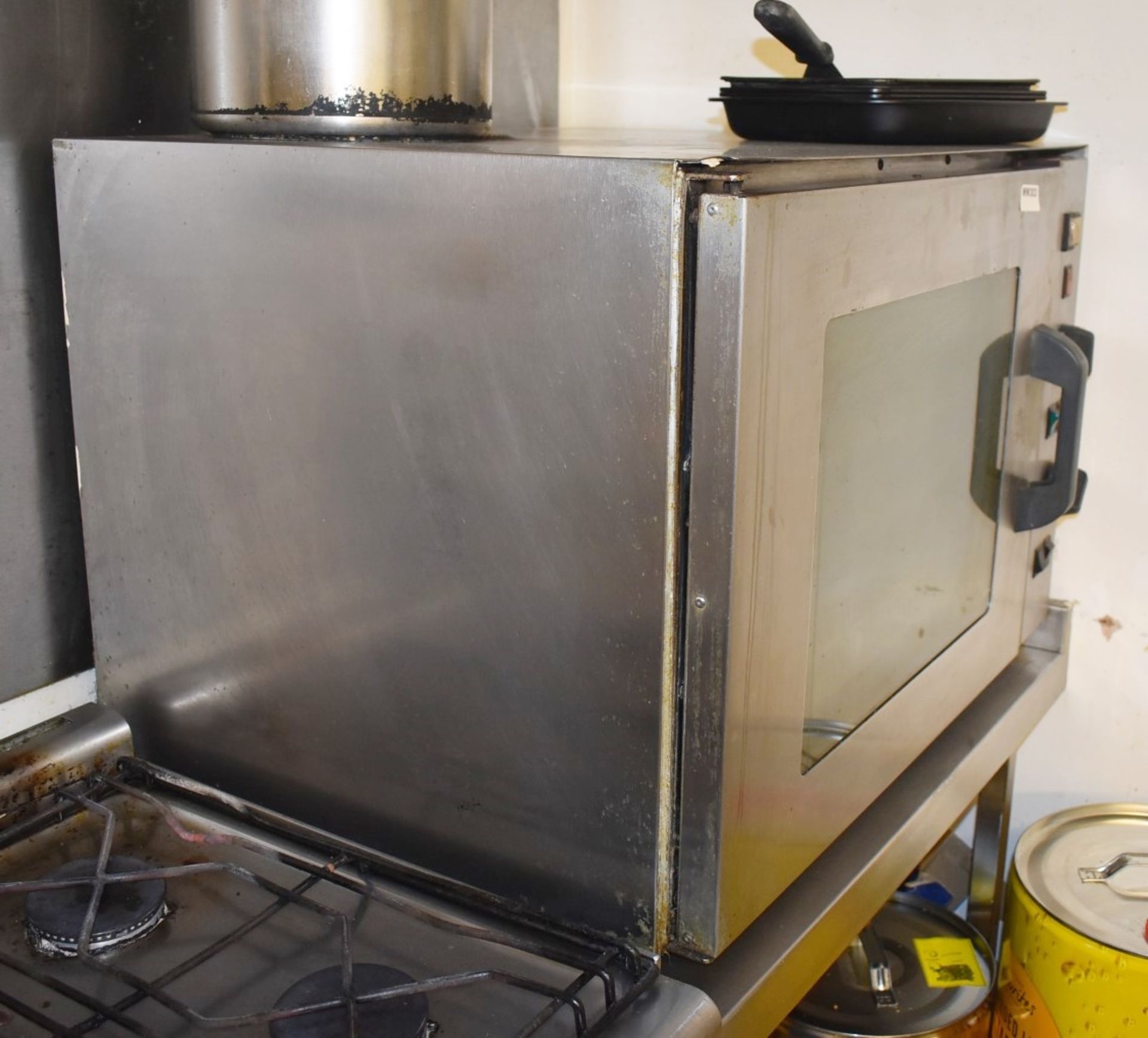 1 x Stainless Steel Commercial Four Grid Gas Oven - H144 x W76 x D62 cms - Ref WW303 - CL520 - - Image 3 of 4
