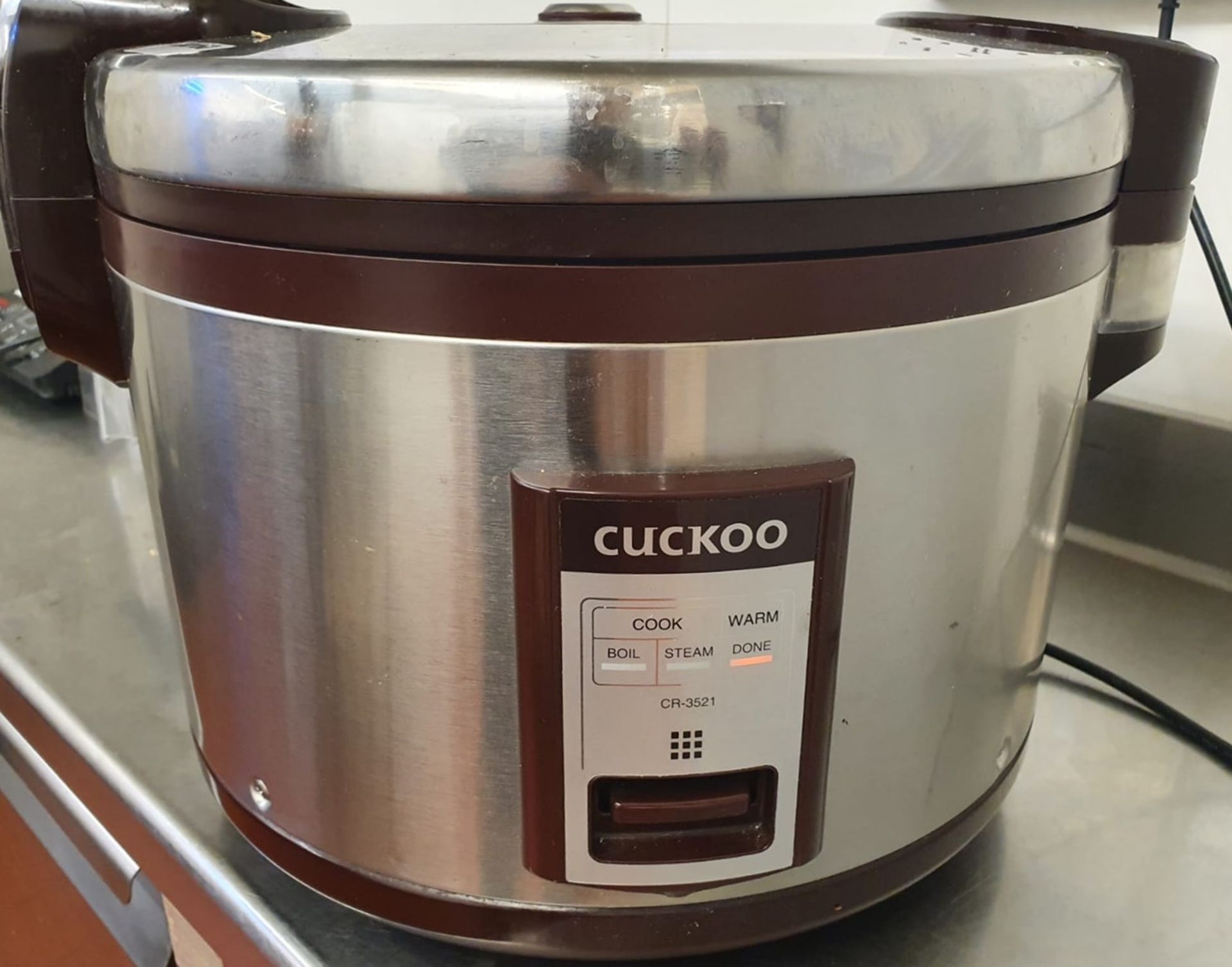 1 x Cuckoo Electric Rice Cooker / Warmer - Model CR-3521 - 1550w Rice Cooker With 6.3l Capacity - - Image 4 of 5