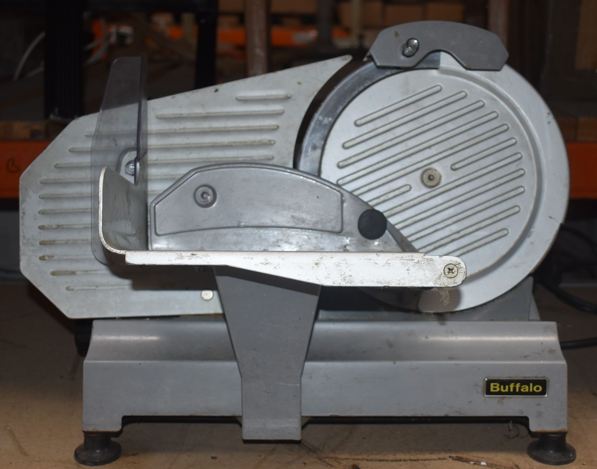 1 x Buffalo 10 Inch Meat Slicer - 240v - Ref JA142 WH1 - Location: Altrincham WA14