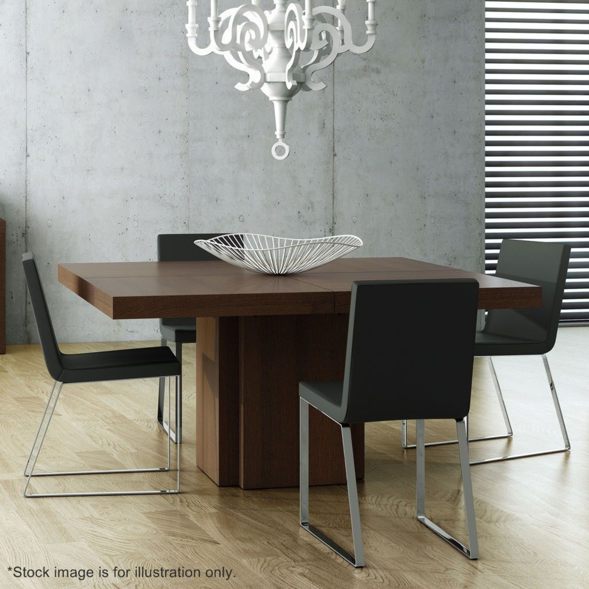 1 x DUSK Square Designer Dining Table - Dimensions: 150x150x75cm - New & Boxed Stock - RRP £1,155.00 - Image 2 of 5