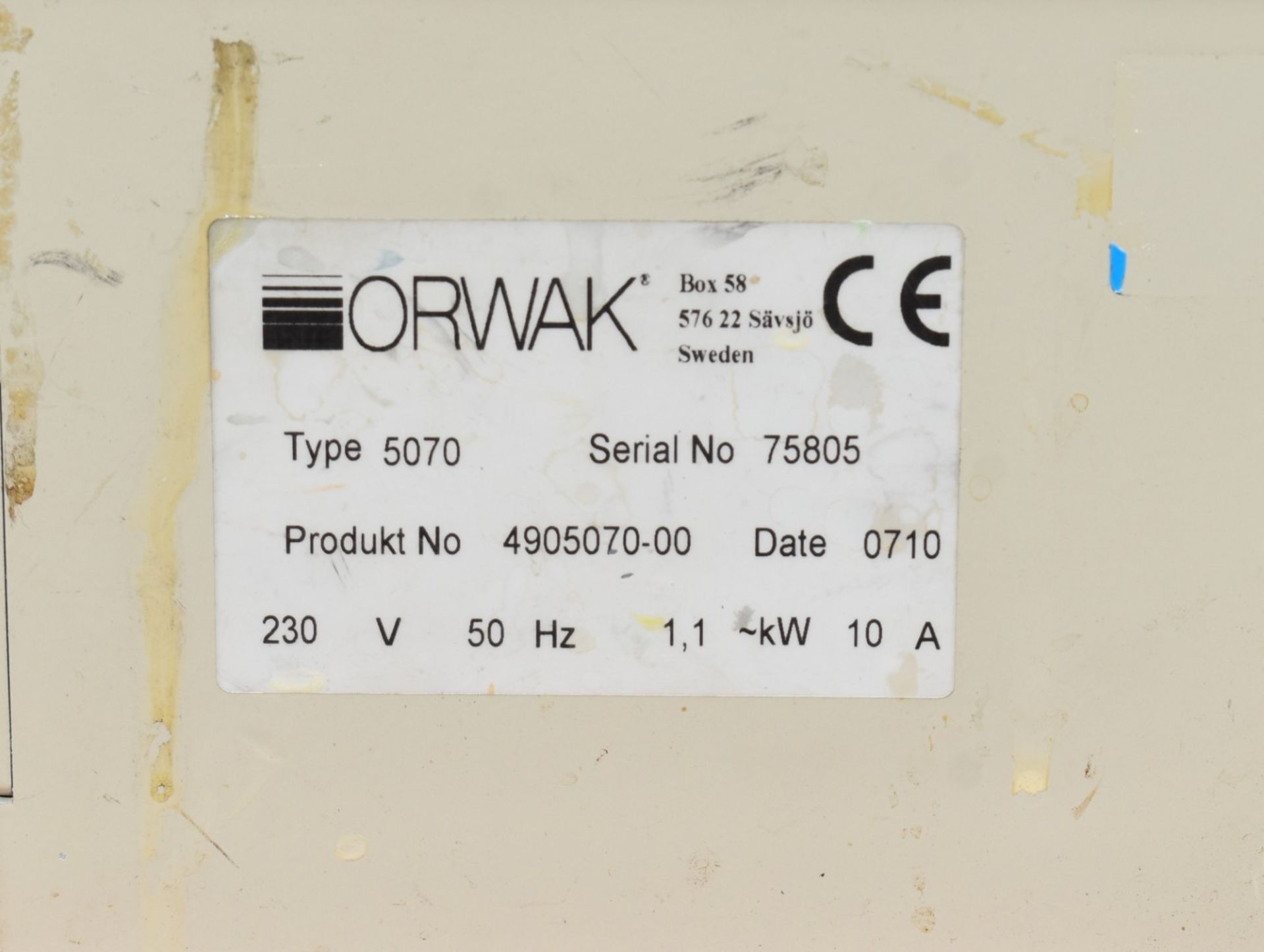 1 x Orwak 5070 Quad Chamber Multi Waste Recycling Baler - Large Capacity Baler Suitable For - Image 2 of 6