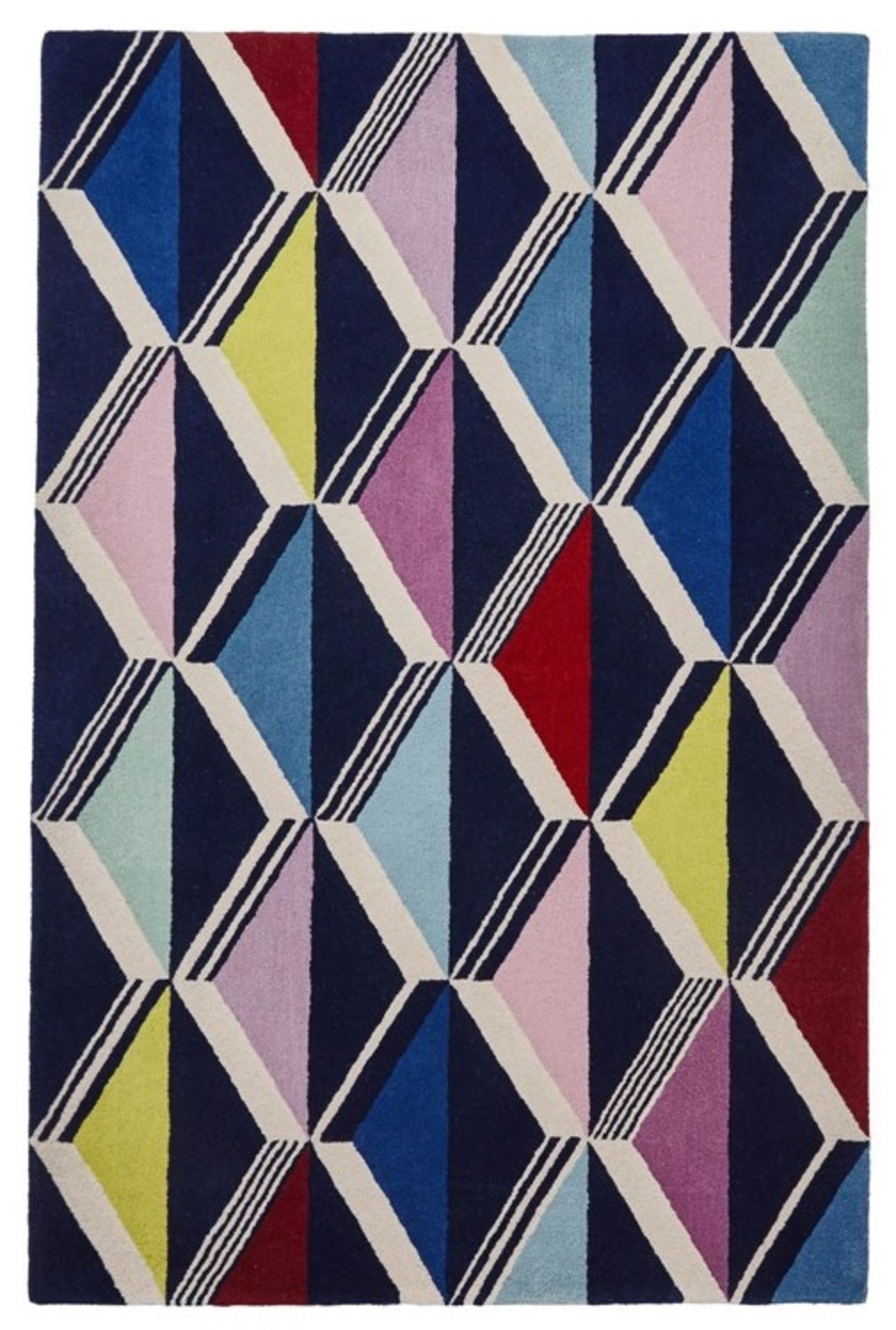 1 x Fiona Howard Zig Zag Rug - Dimensions: 180 x 230cm - Brand New Sealed Stock - RRP £599.00 - Image 3 of 5