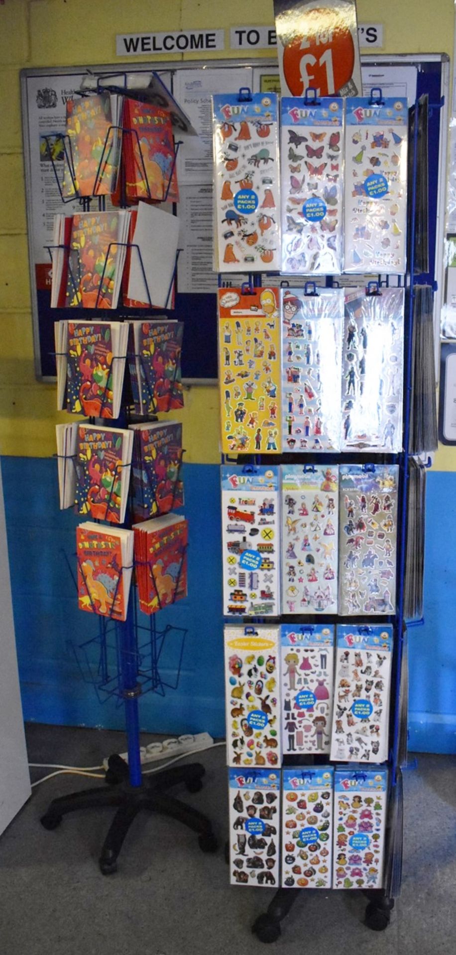 Assorted Retail Stands For Cards, Posters and Sticker Packs - Includes Large Amount of of - Image 18 of 20