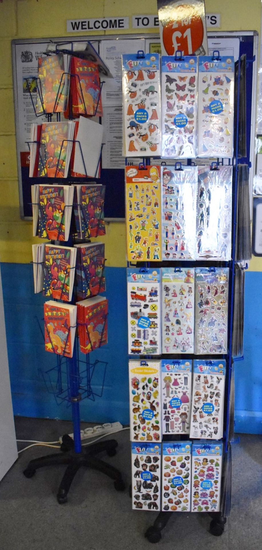 Assorted Retail Stands For Cards, Posters and Sticker Packs - Includes Large Amount of of - Image 5 of 20
