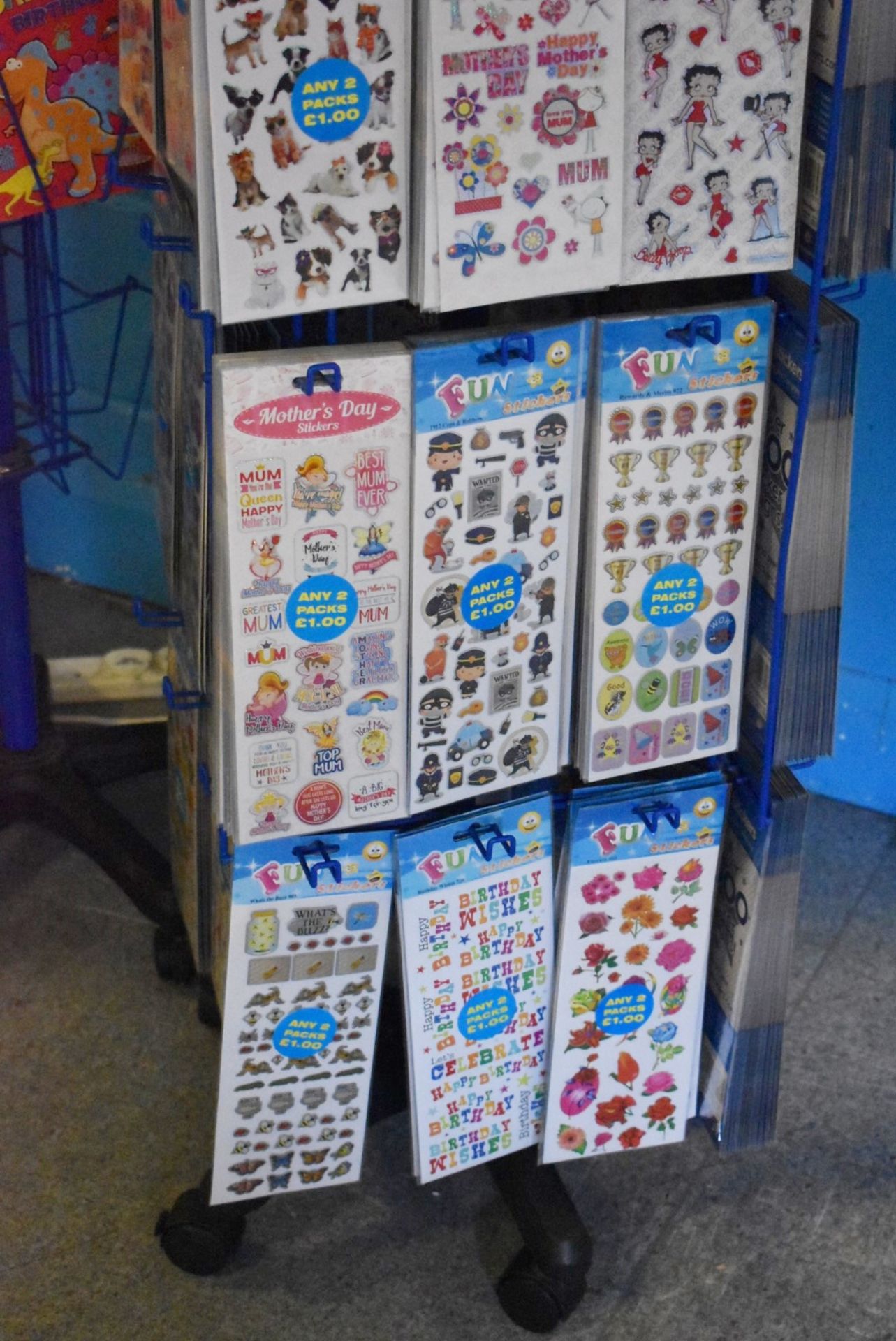 Assorted Retail Stands For Cards, Posters and Sticker Packs - Includes Large Amount of of - Image 14 of 20