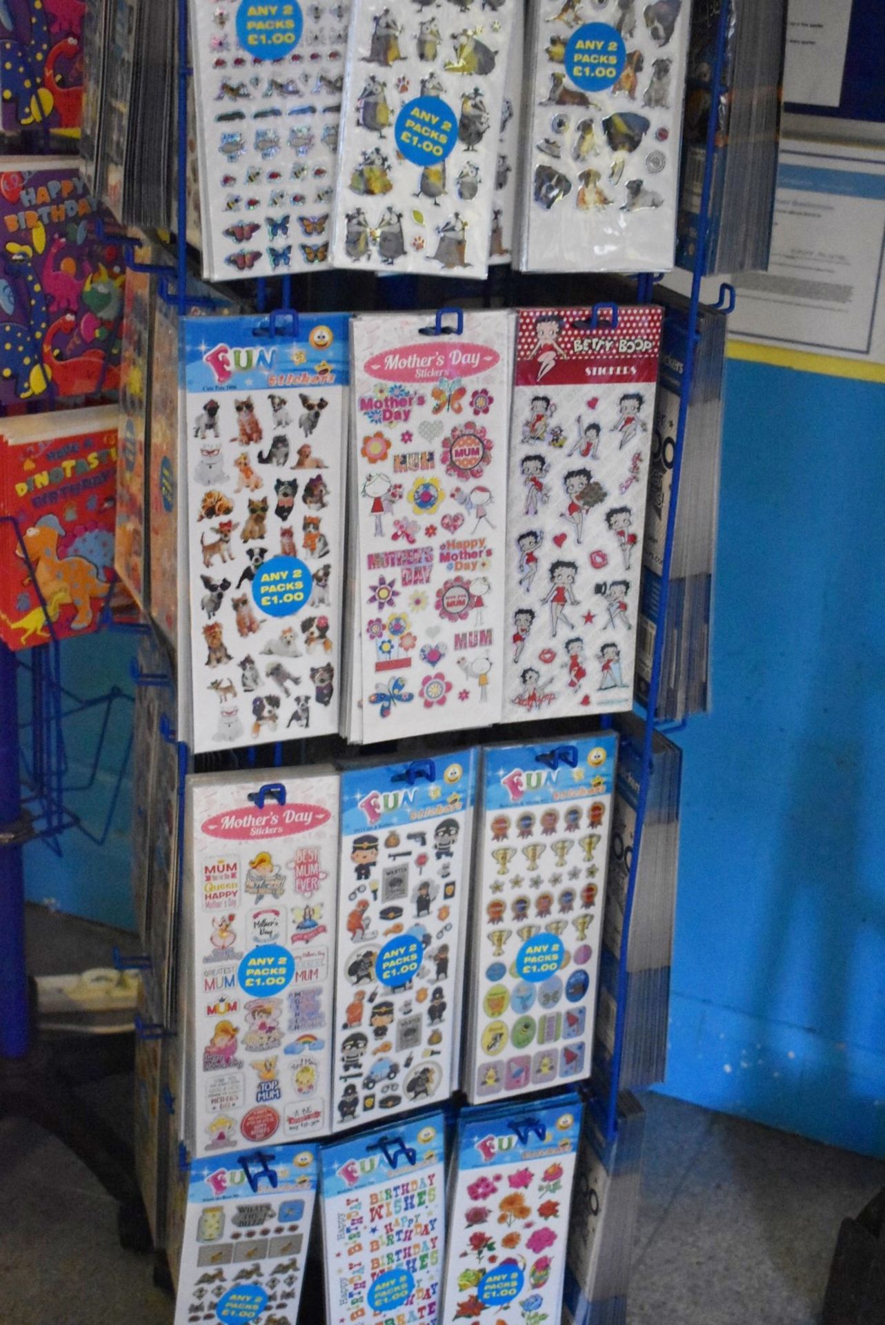 Assorted Retail Stands For Cards, Posters and Sticker Packs - Includes Large Amount of of - Image 6 of 20